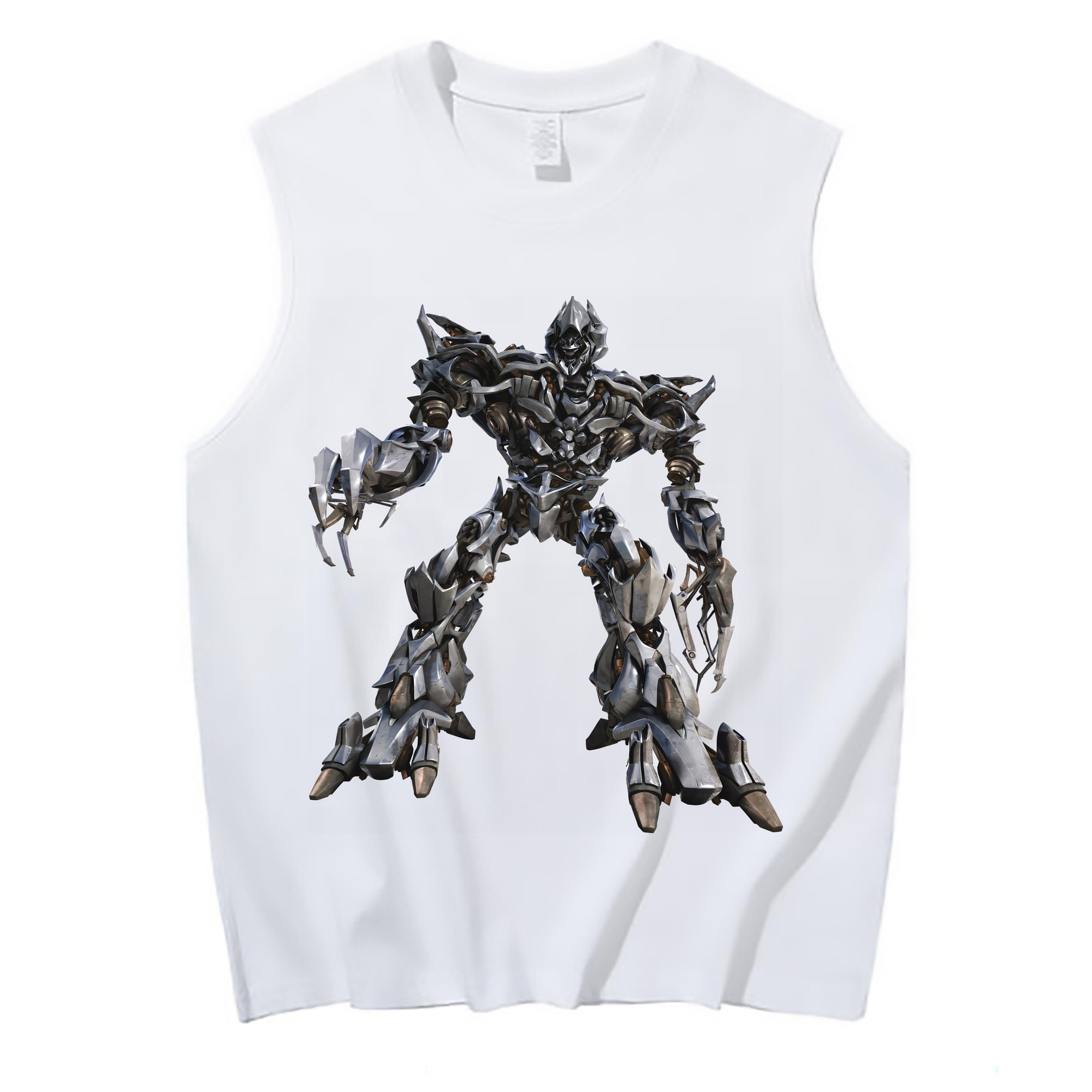 （画像用） Transformers トランスフォーマー コットン100％タンクトップ（フロントプリント）