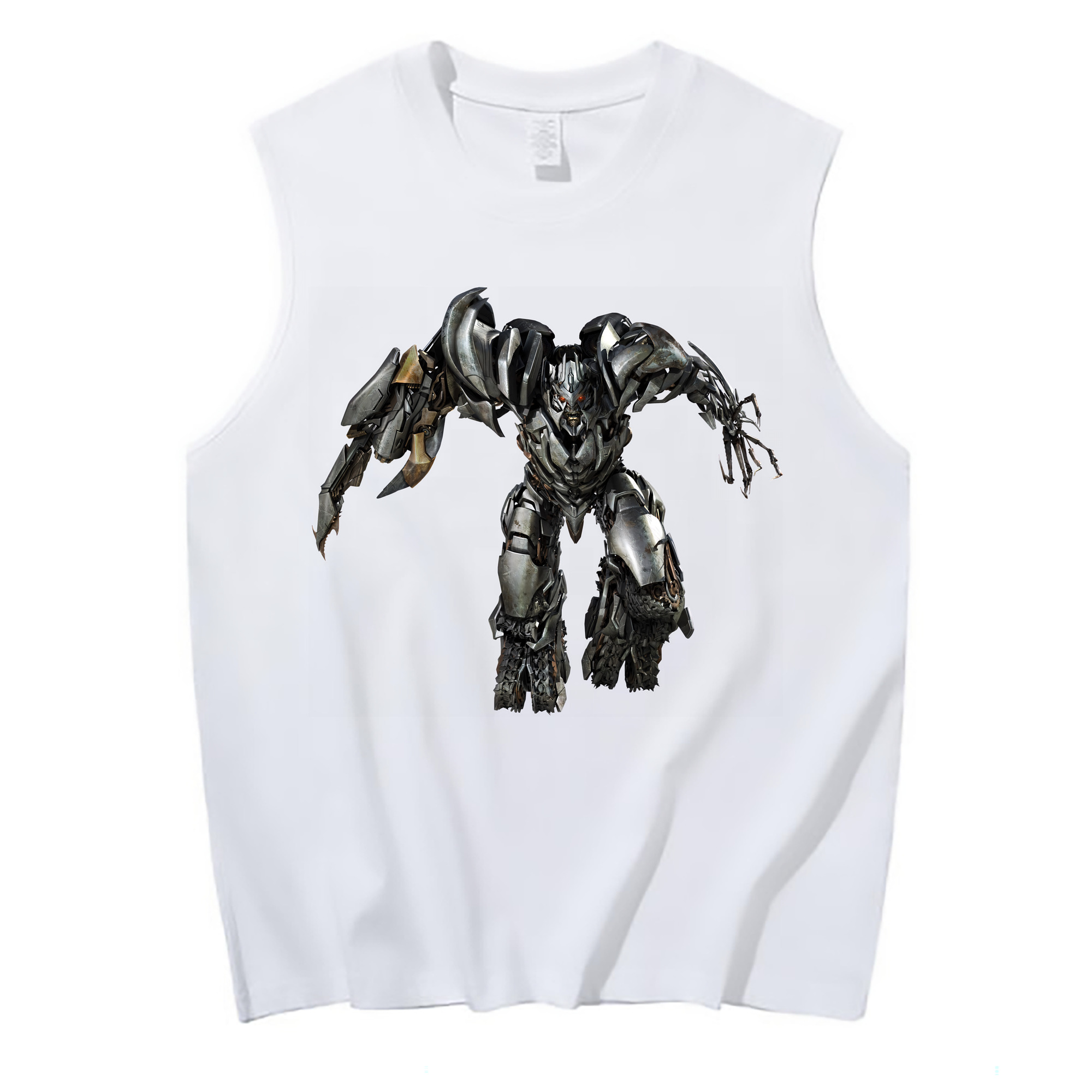 （画像用） Transformers トランスフォーマー コットン100％タンクトップ（フロントプリント）