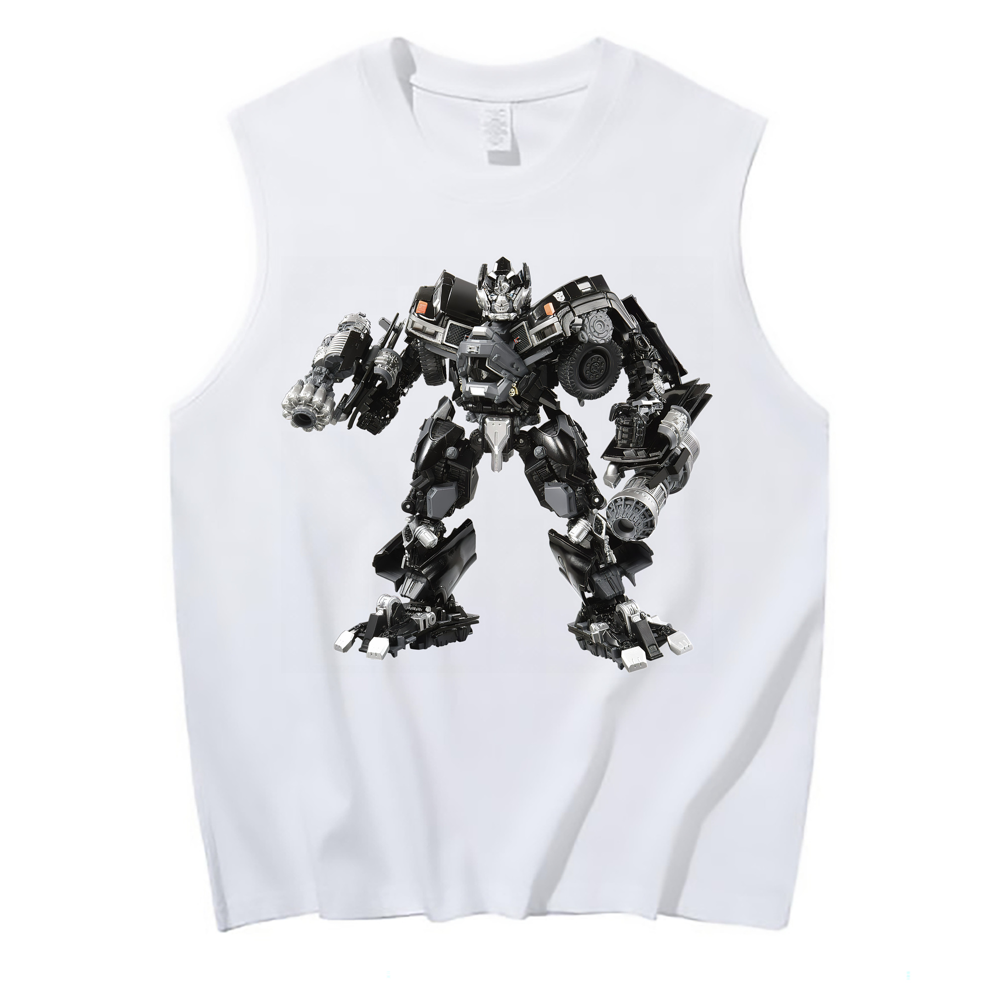 （画像用） Transformers トランスフォーマー コットン100％タンクトップ（フロントプリント）