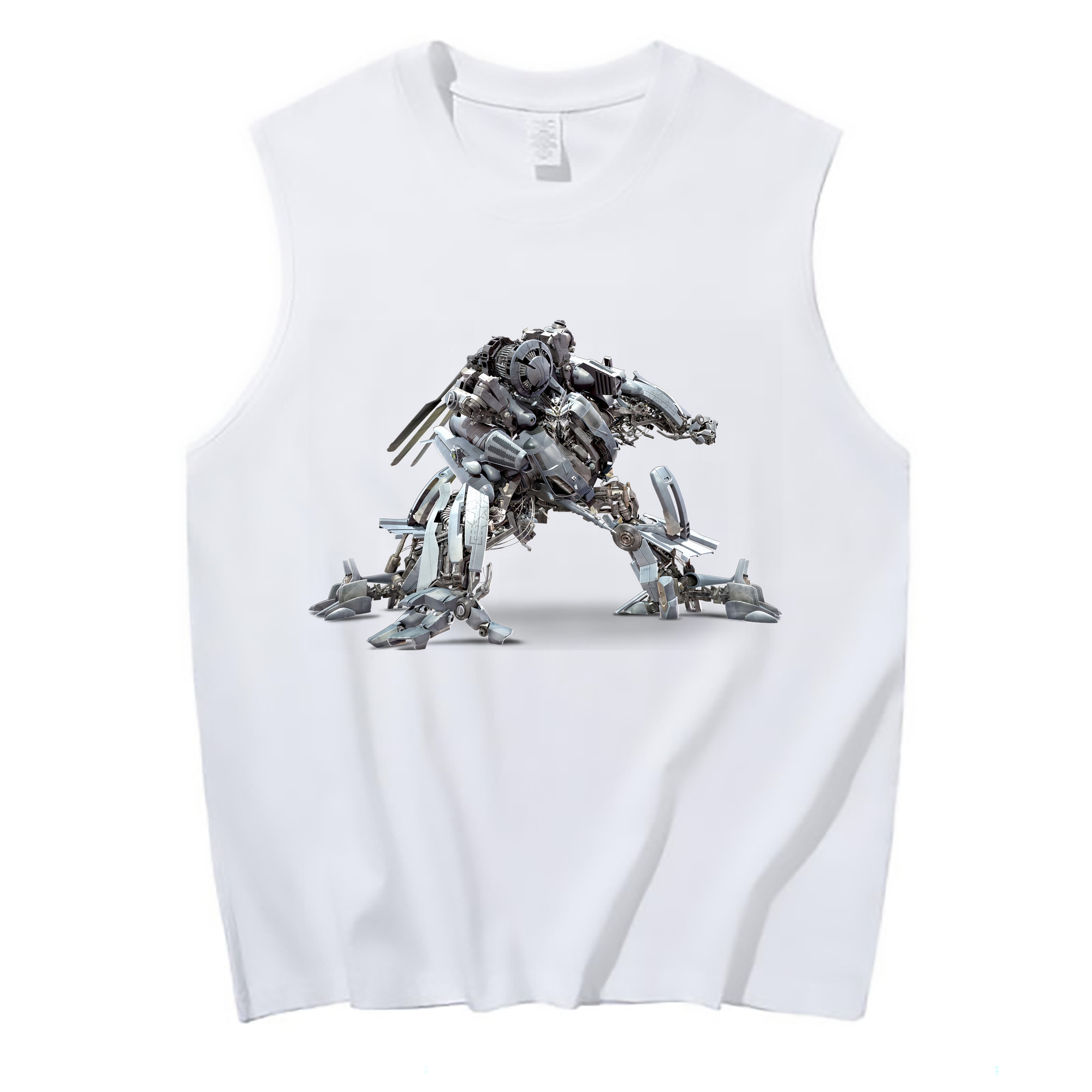 （画像用） Transformers トランスフォーマー コットン100％タンクトップ（フロントプリント）