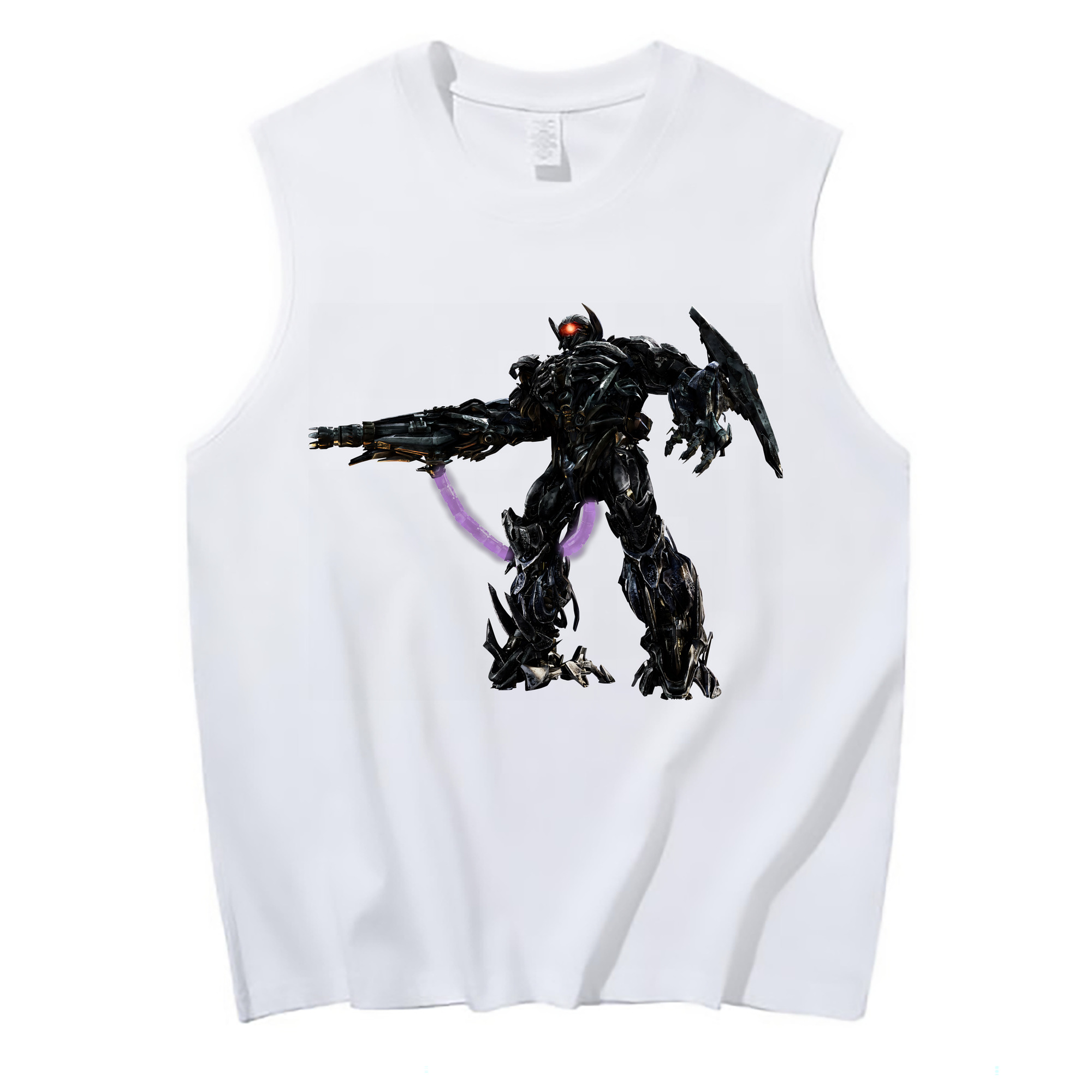（画像用） Transformers トランスフォーマー コットン100％タンクトップ（フロントプリント）
