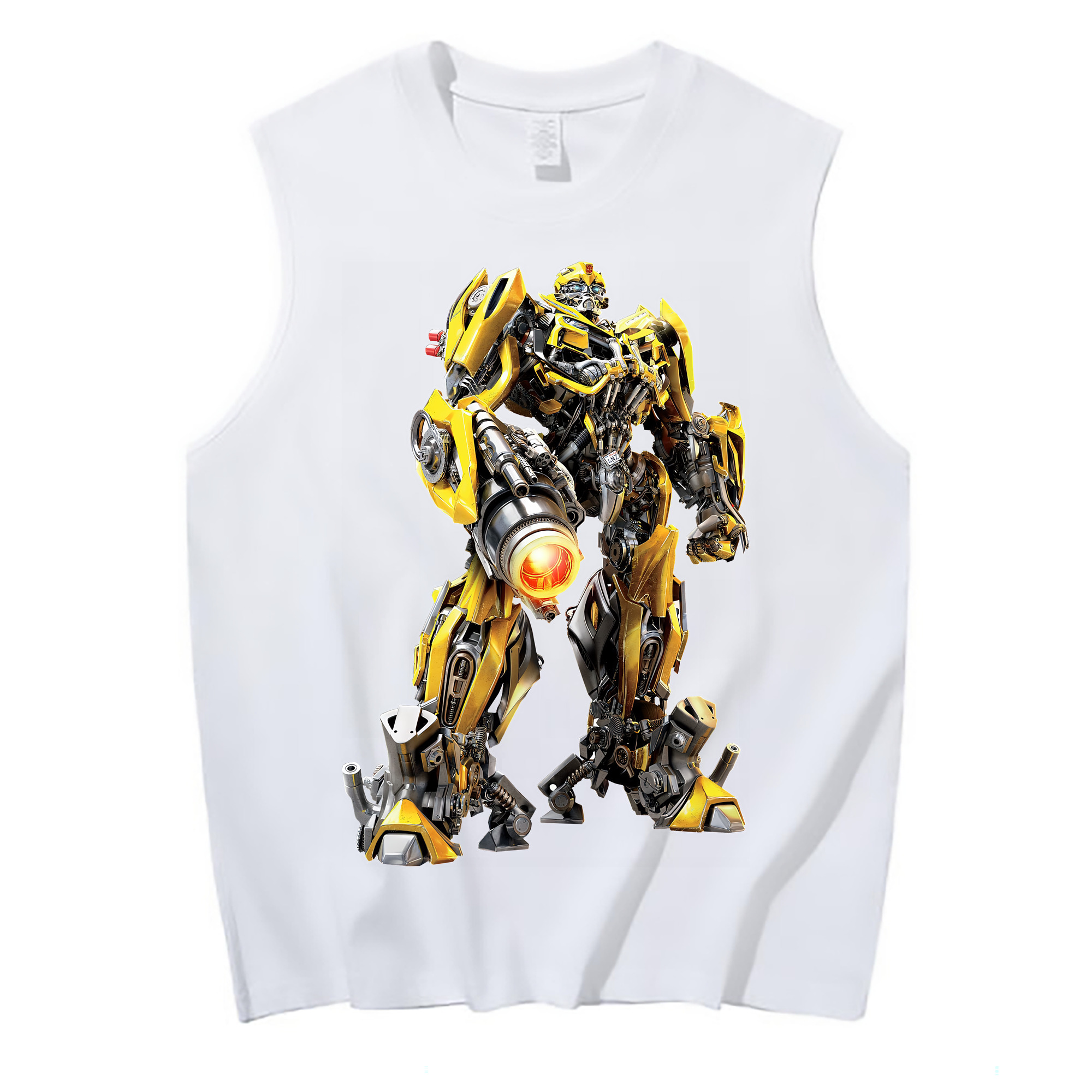 （画像用） Transformers トランスフォーマー コットン100％タンクトップ（フロントプリント）