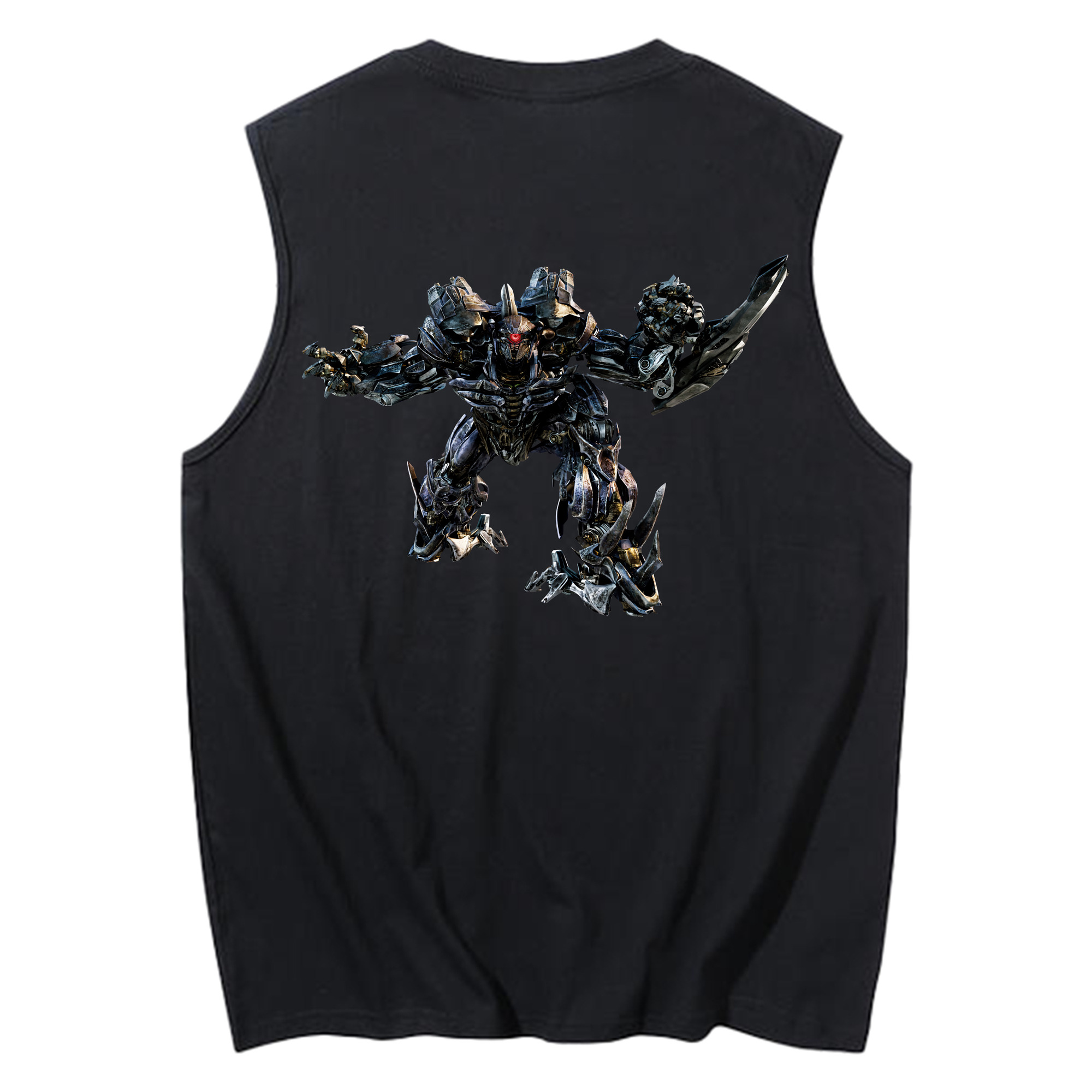 （画像用） Transformers トランスフォーマー コットン100％タンクトップ（背面プリント）
