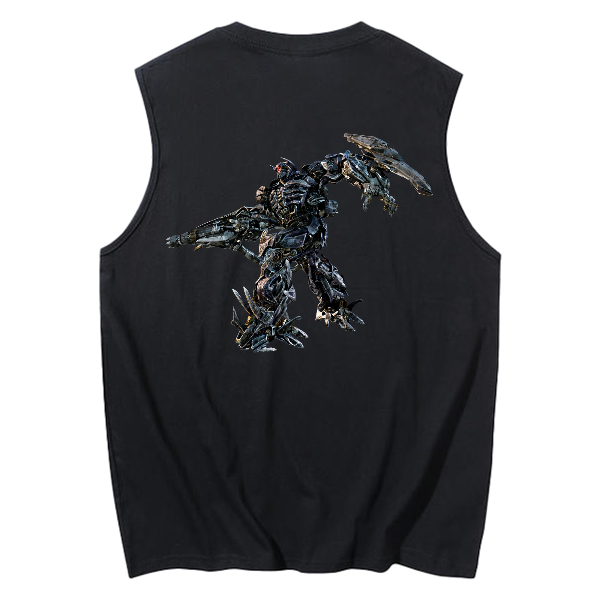 （画像用） Transformers トランスフォーマー コットン100％タンクトップ（背面プリント）