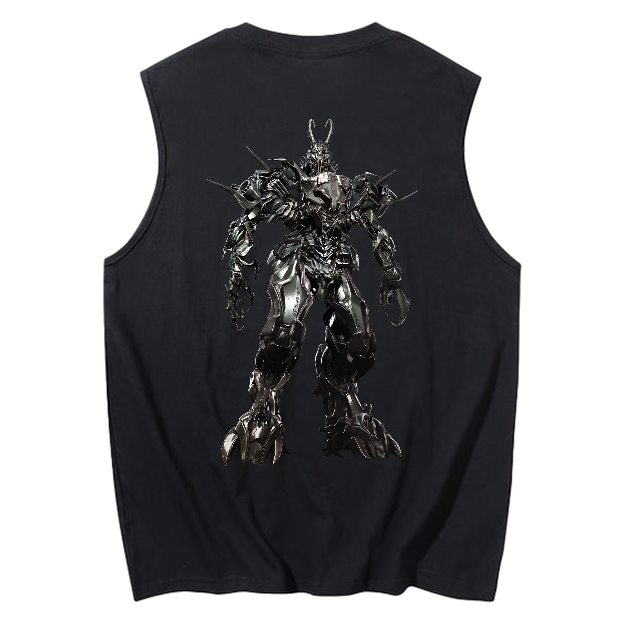 （画像用） Transformers トランスフォーマー コットン100％タンクトップ（背面プリント）