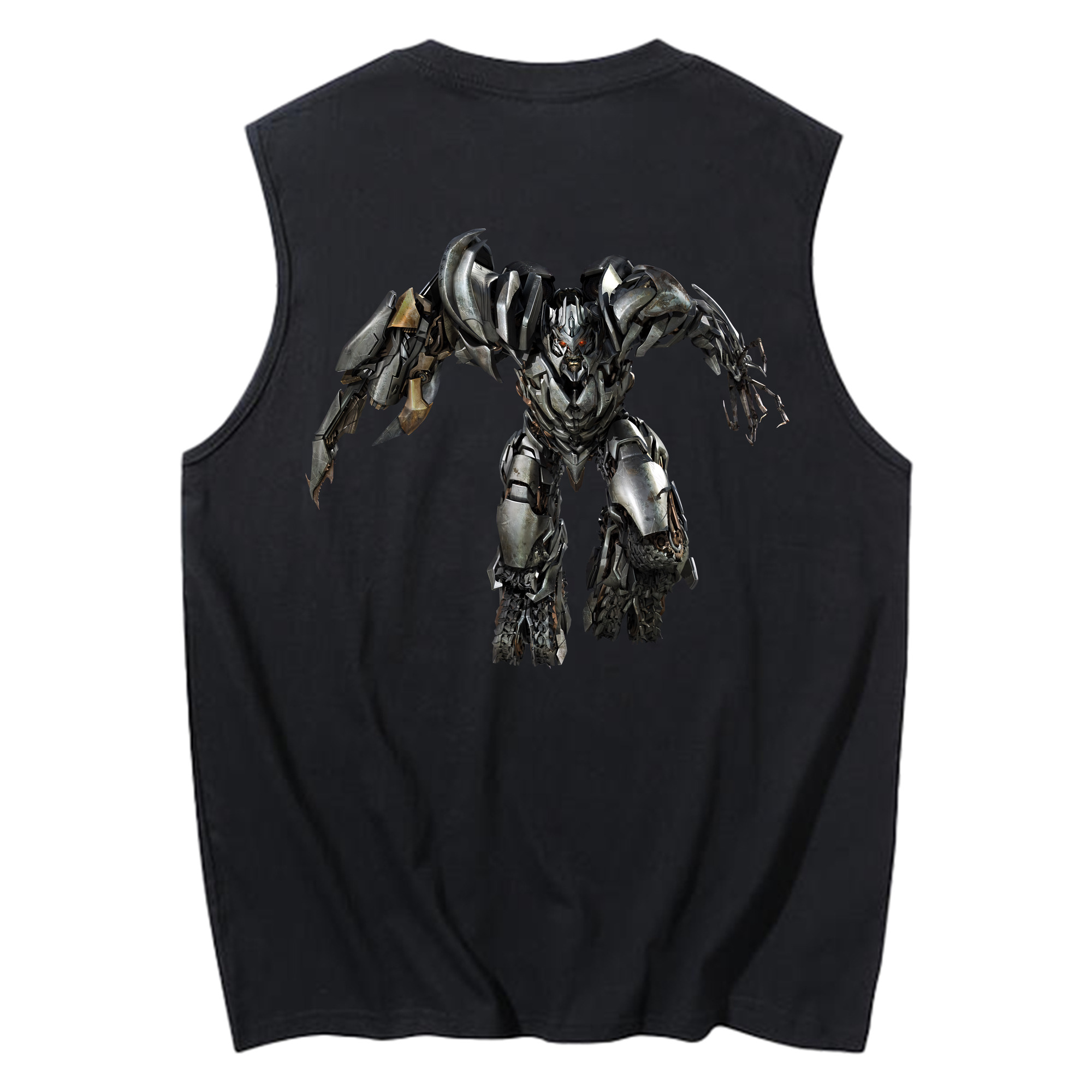 （画像用） Transformers トランスフォーマー コットン100％タンクトップ（背面プリント）
