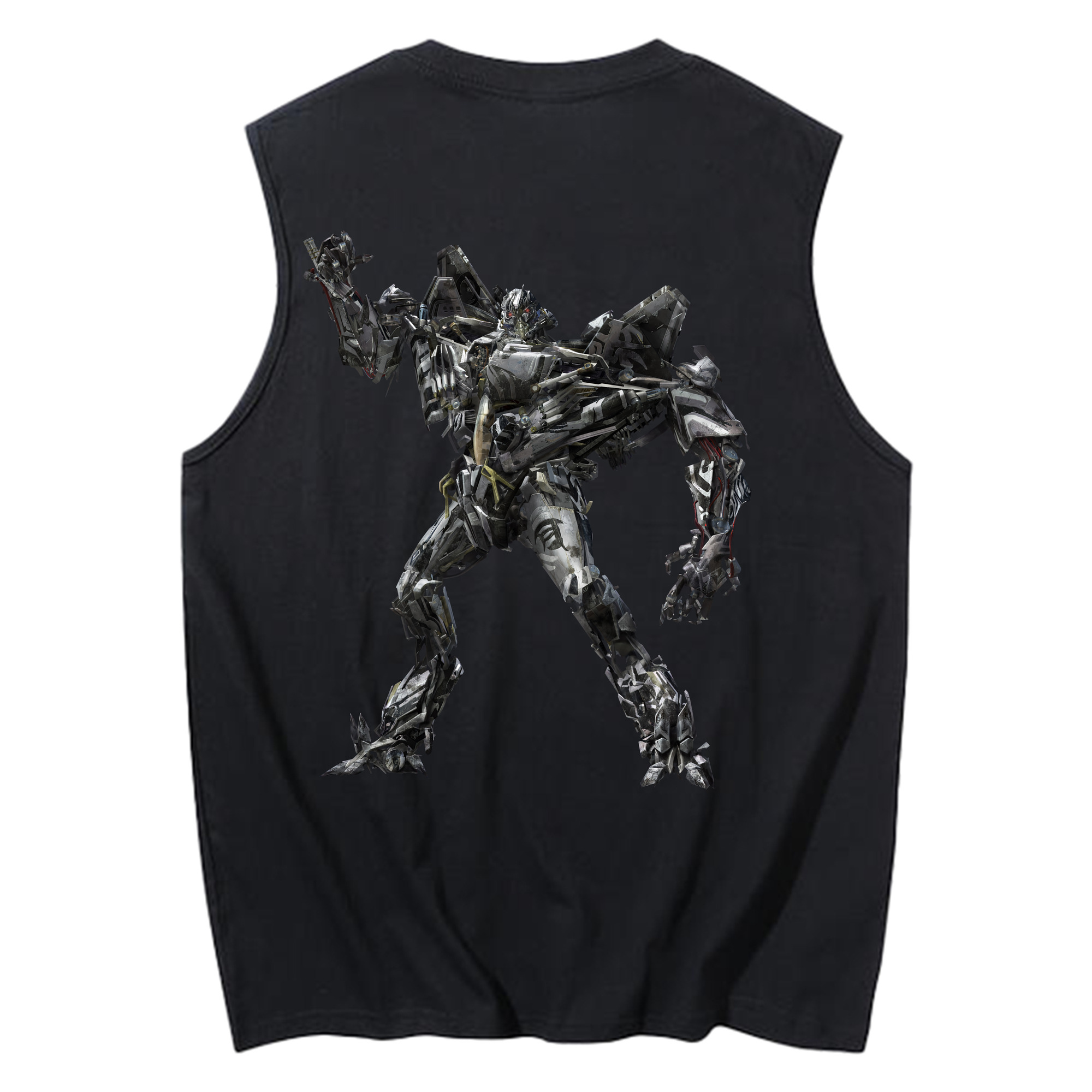 （画像用） Transformers トランスフォーマー コットン100％タンクトップ（背面プリント）