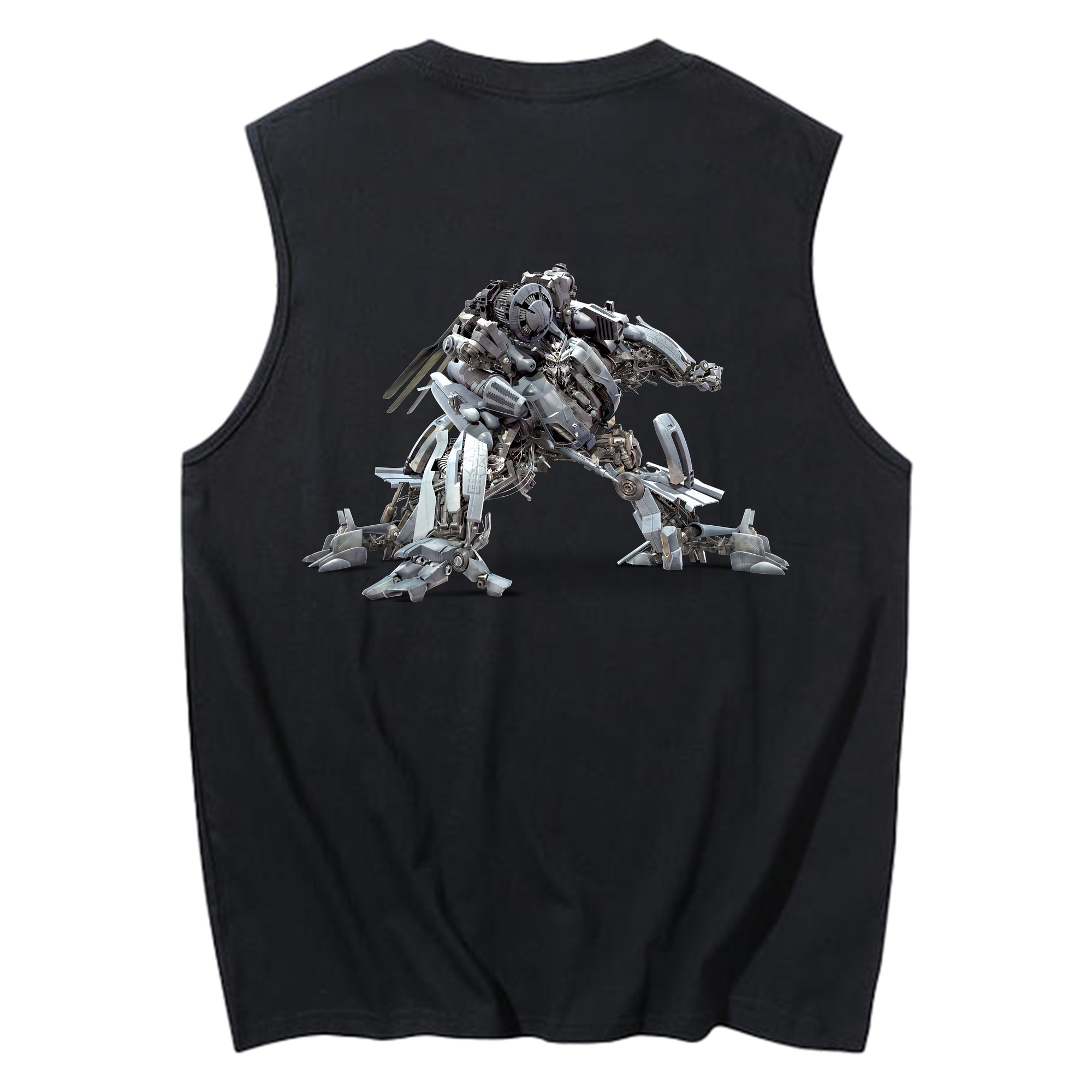 （画像用） Transformers トランスフォーマー コットン100％タンクトップ（背面プリント）