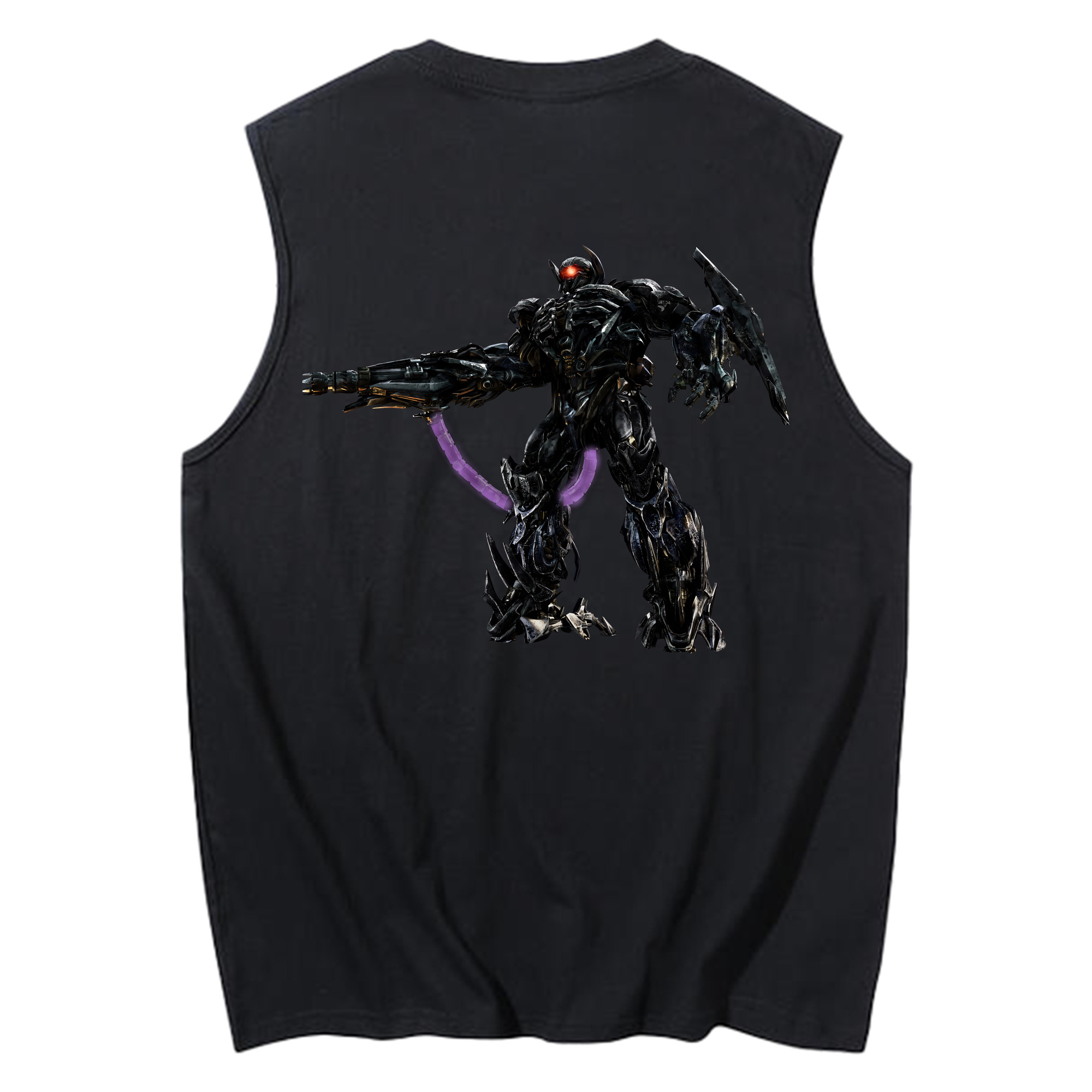 （画像用） Transformers トランスフォーマー コットン100％タンクトップ（背面プリント）