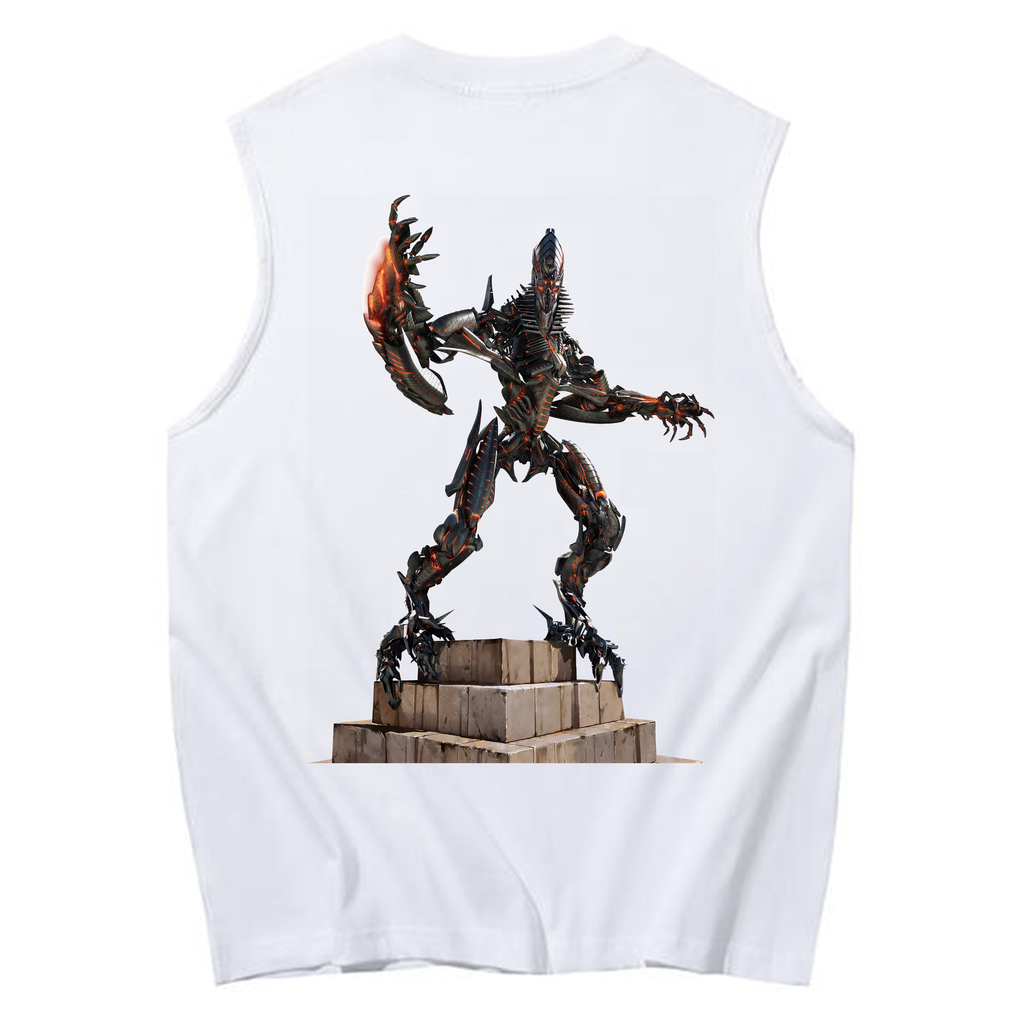 （画像用） Transformers トランスフォーマー コットン100％タンクトップ（背面プリント）