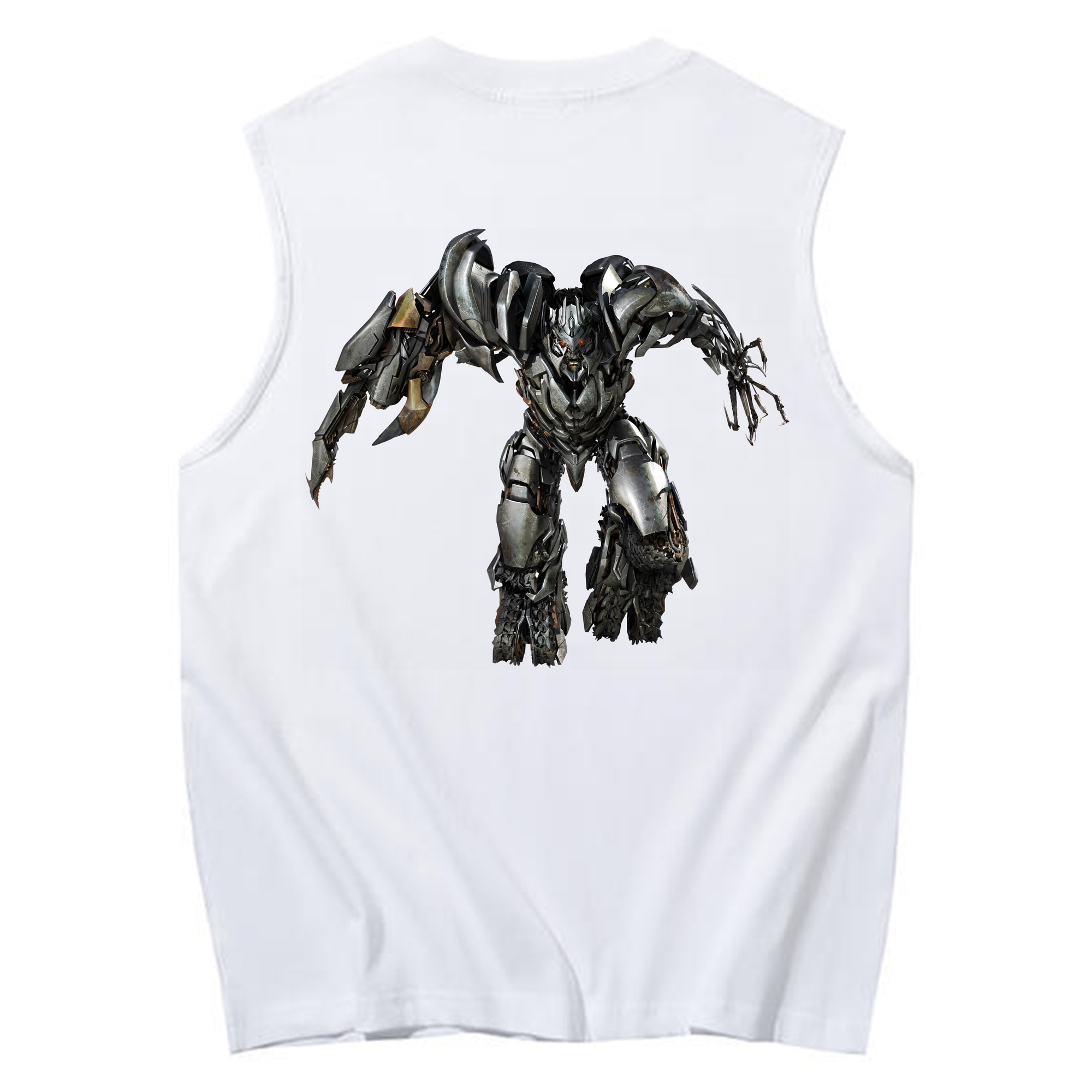 （画像用） Transformers トランスフォーマー コットン100％タンクトップ（背面プリント）