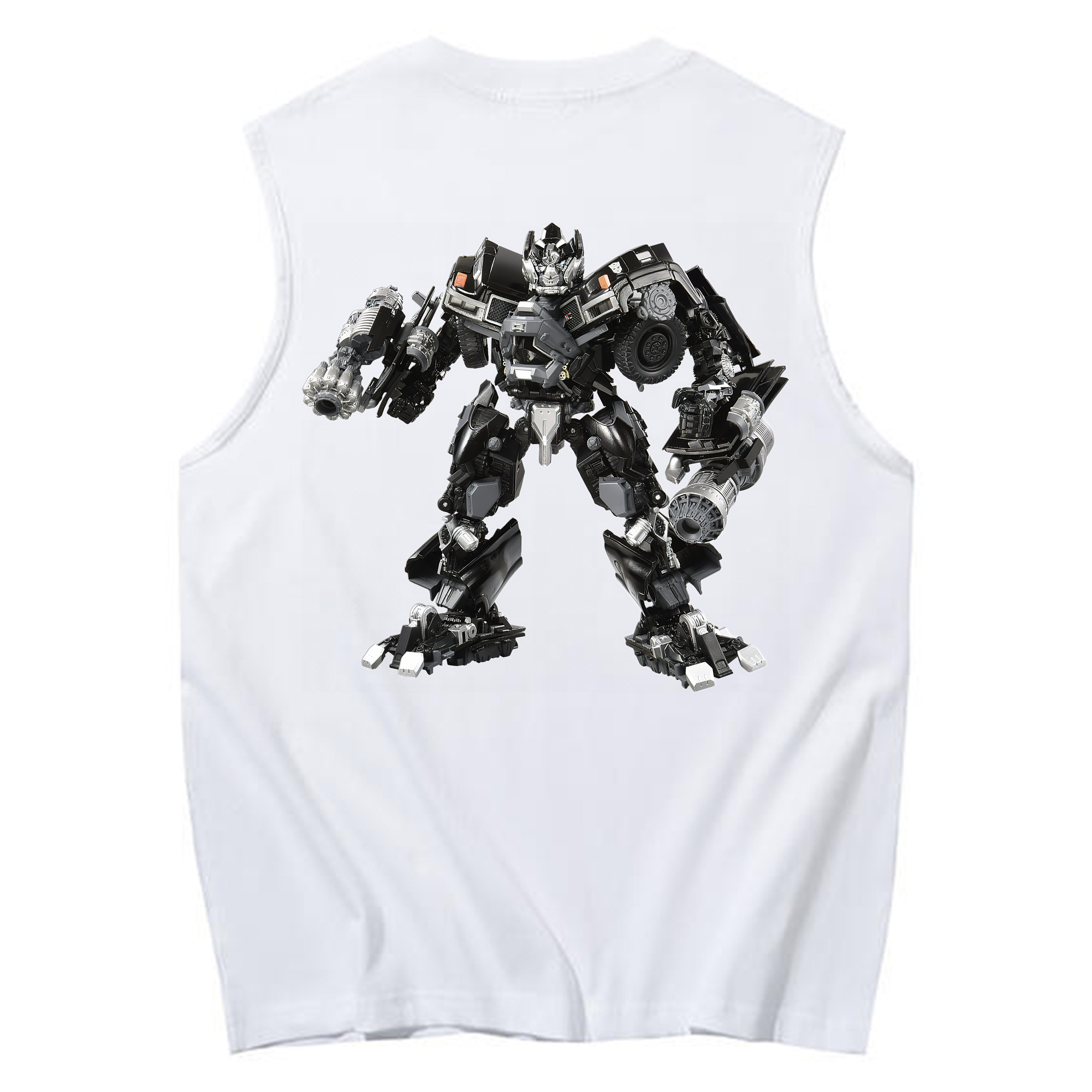 （画像用） Transformers トランスフォーマー コットン100％タンクトップ（背面プリント）