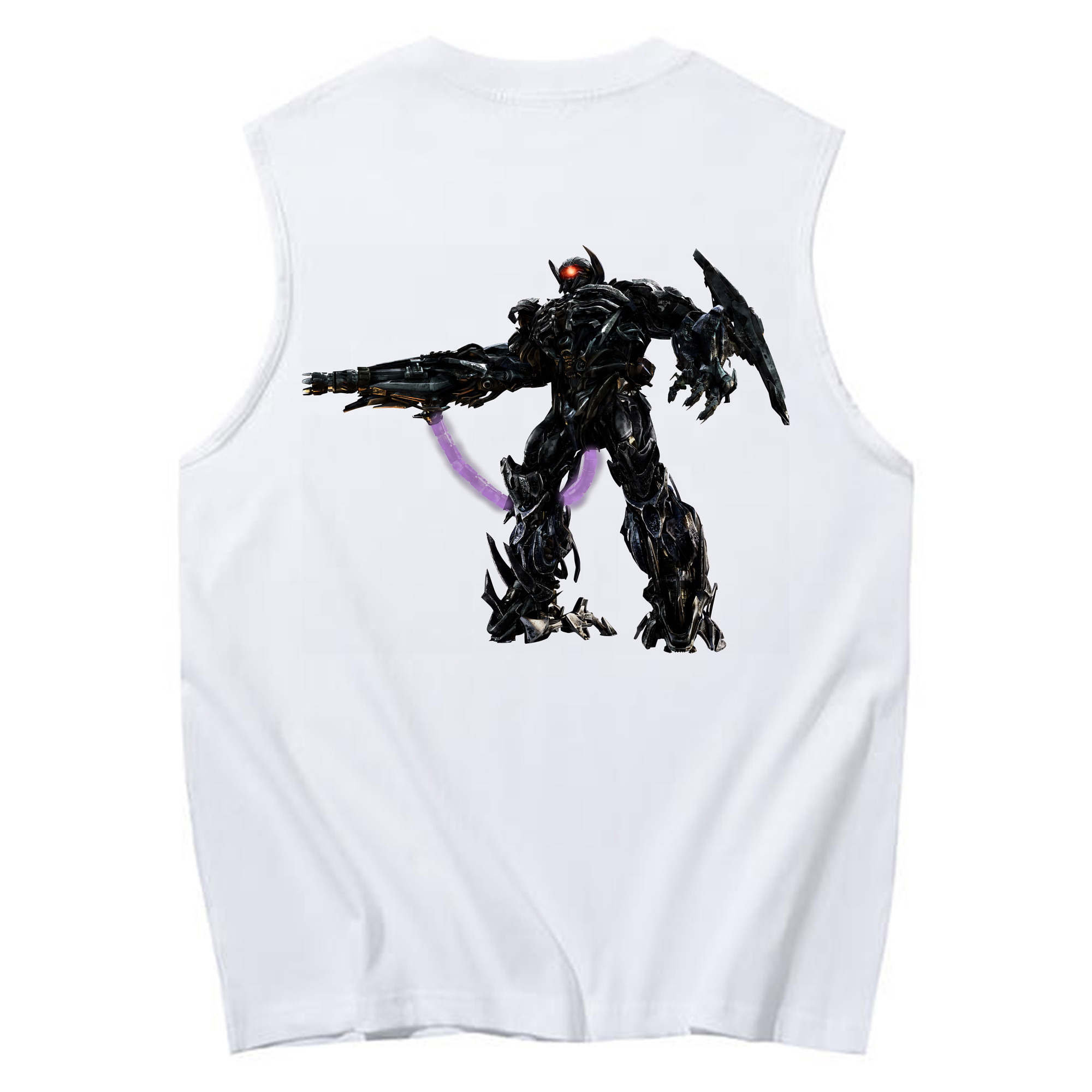 （画像用） Transformers トランスフォーマー コットン100％タンクトップ（背面プリント）