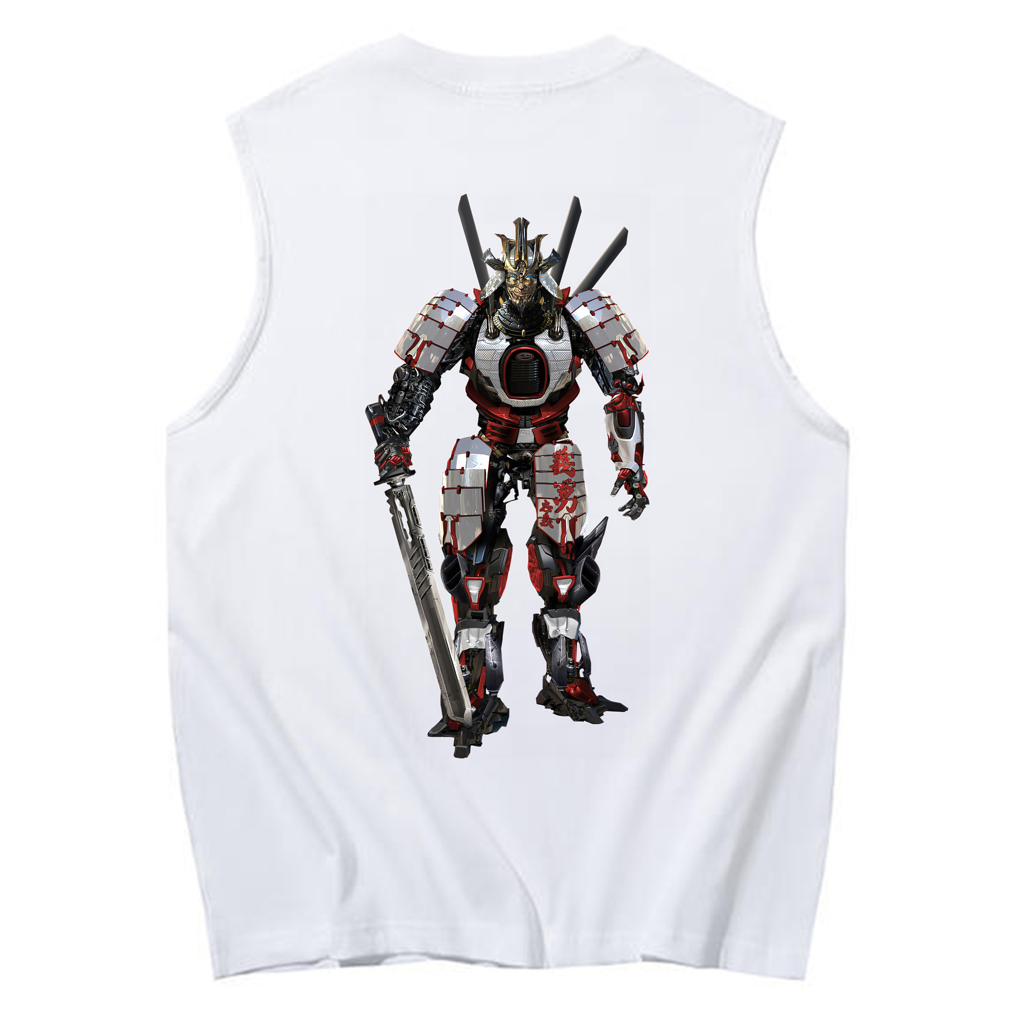 （画像用） Transformers トランスフォーマー コットン100％タンクトップ（背面プリント）