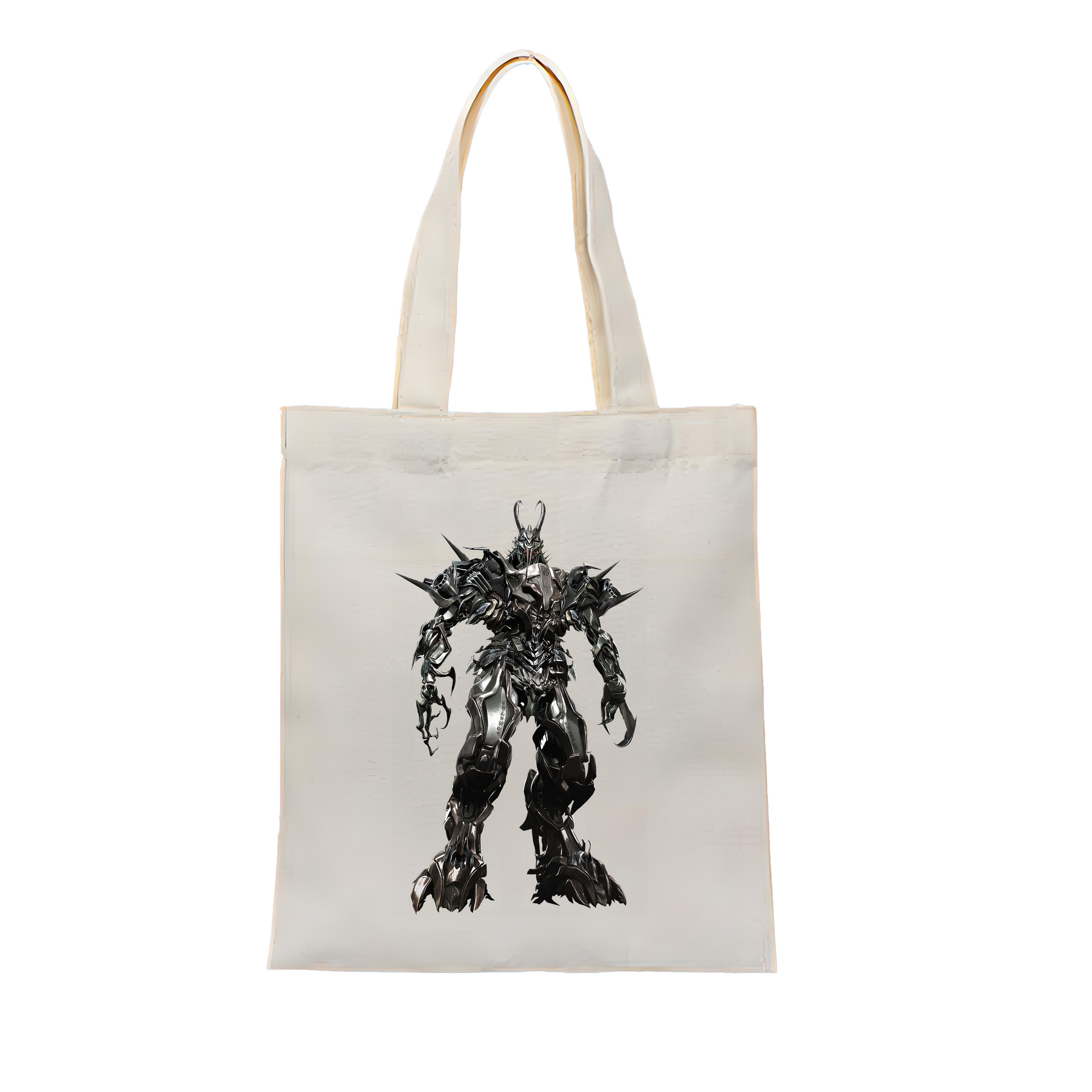 （画像用） Transformers トランスフォーマー 縦型キャンバス生地手提げバッグ　トートバッグ