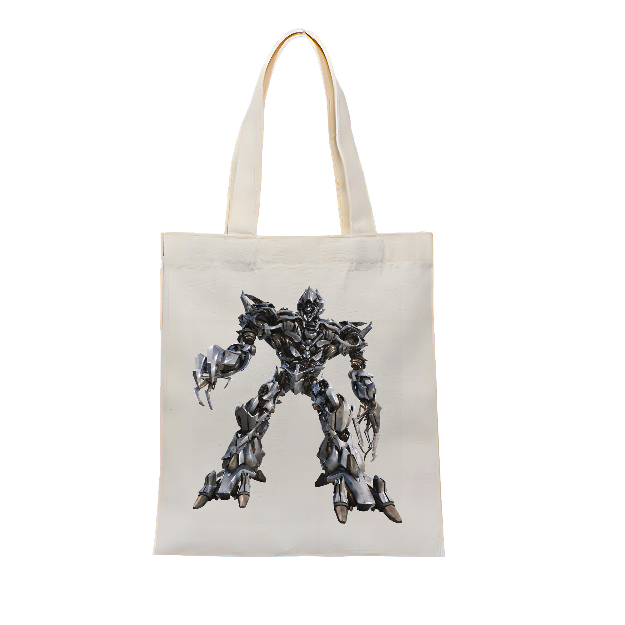 （画像用） Transformers トランスフォーマー 縦型キャンバス生地手提げバッグ　トートバッグ