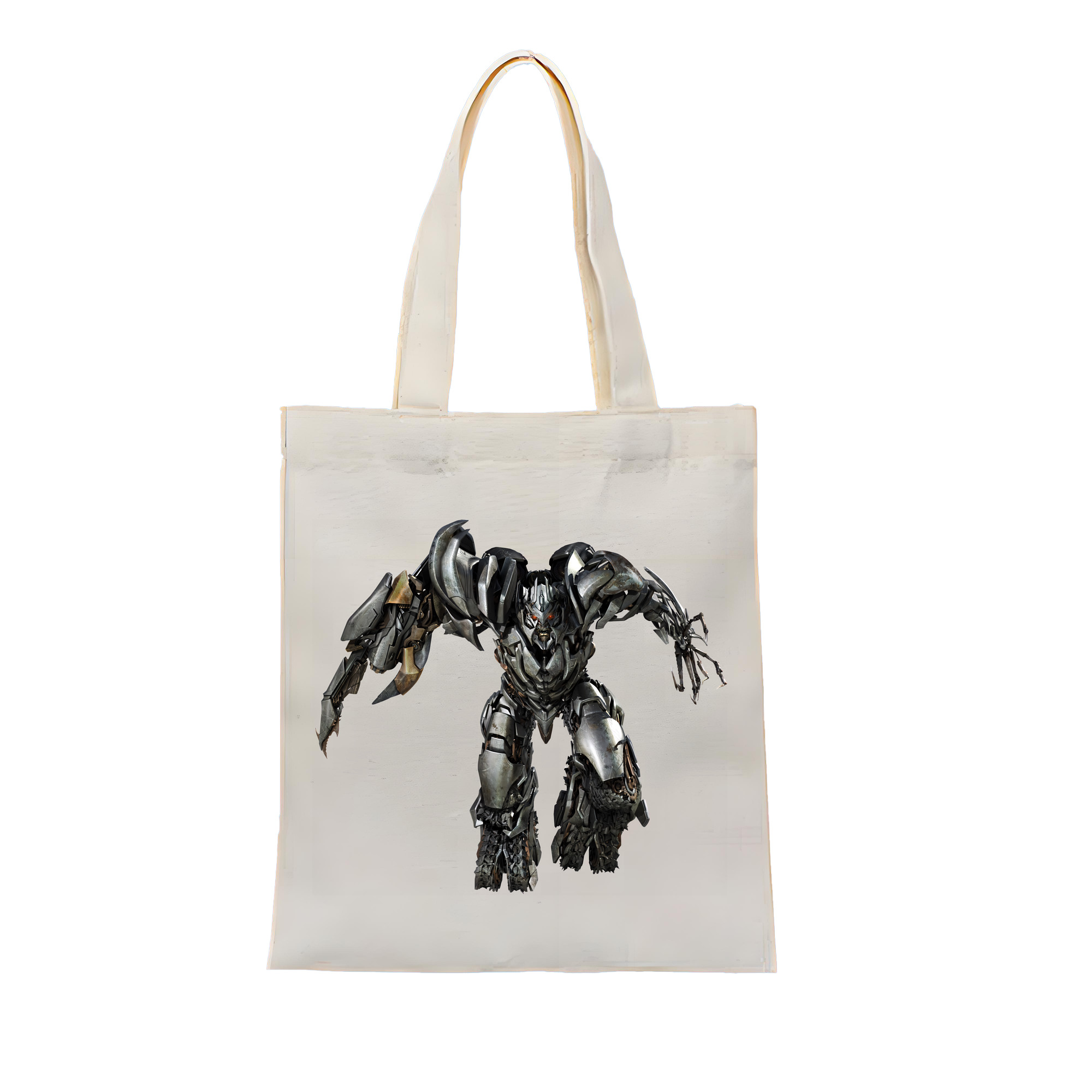 （画像用） Transformers トランスフォーマー 縦型キャンバス生地手提げバッグ　トートバッグ