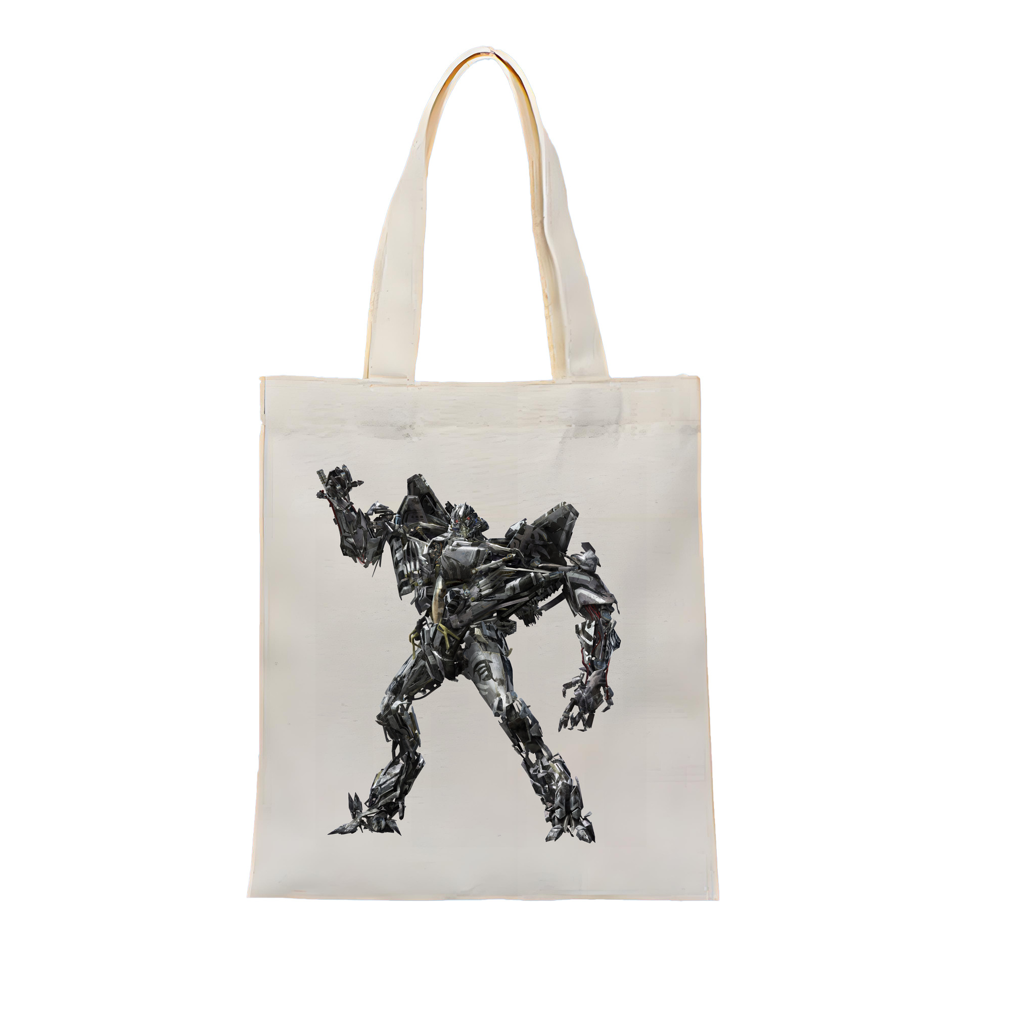 （画像用） Transformers トランスフォーマー 縦型キャンバス生地手提げバッグ　トートバッグ