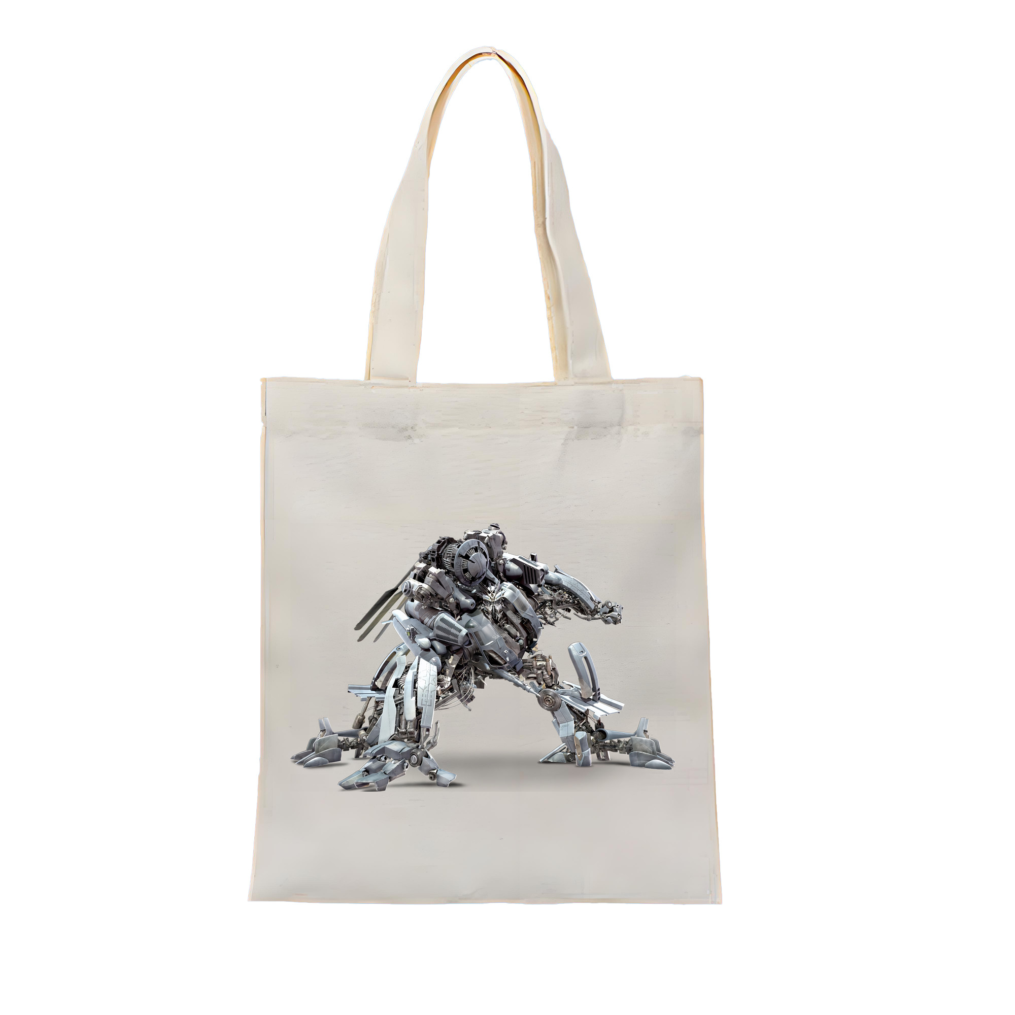 （画像用） Transformers トランスフォーマー 縦型キャンバス生地手提げバッグ　トートバッグ