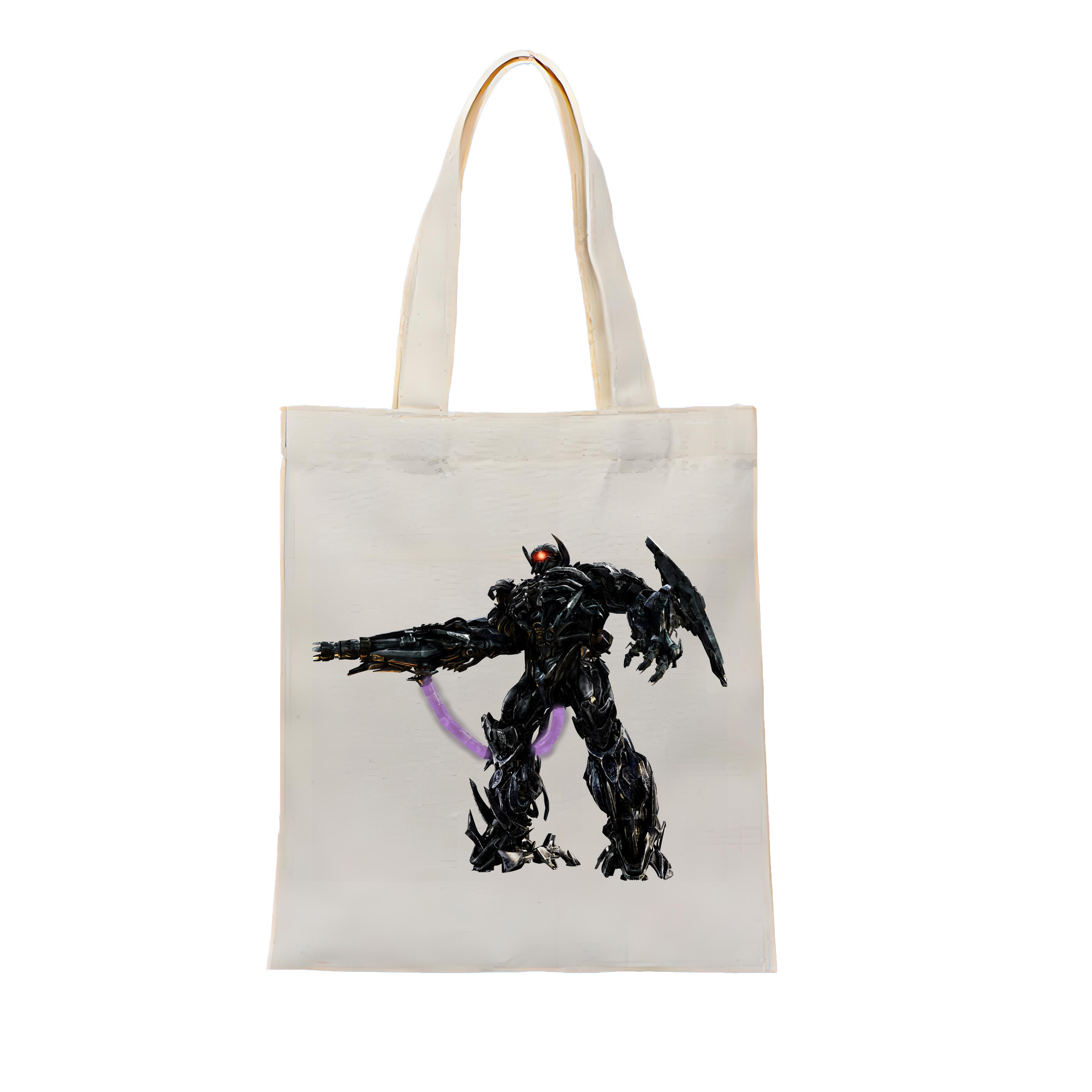（画像用） Transformers トランスフォーマー 縦型キャンバス生地手提げバッグ　トートバッグ