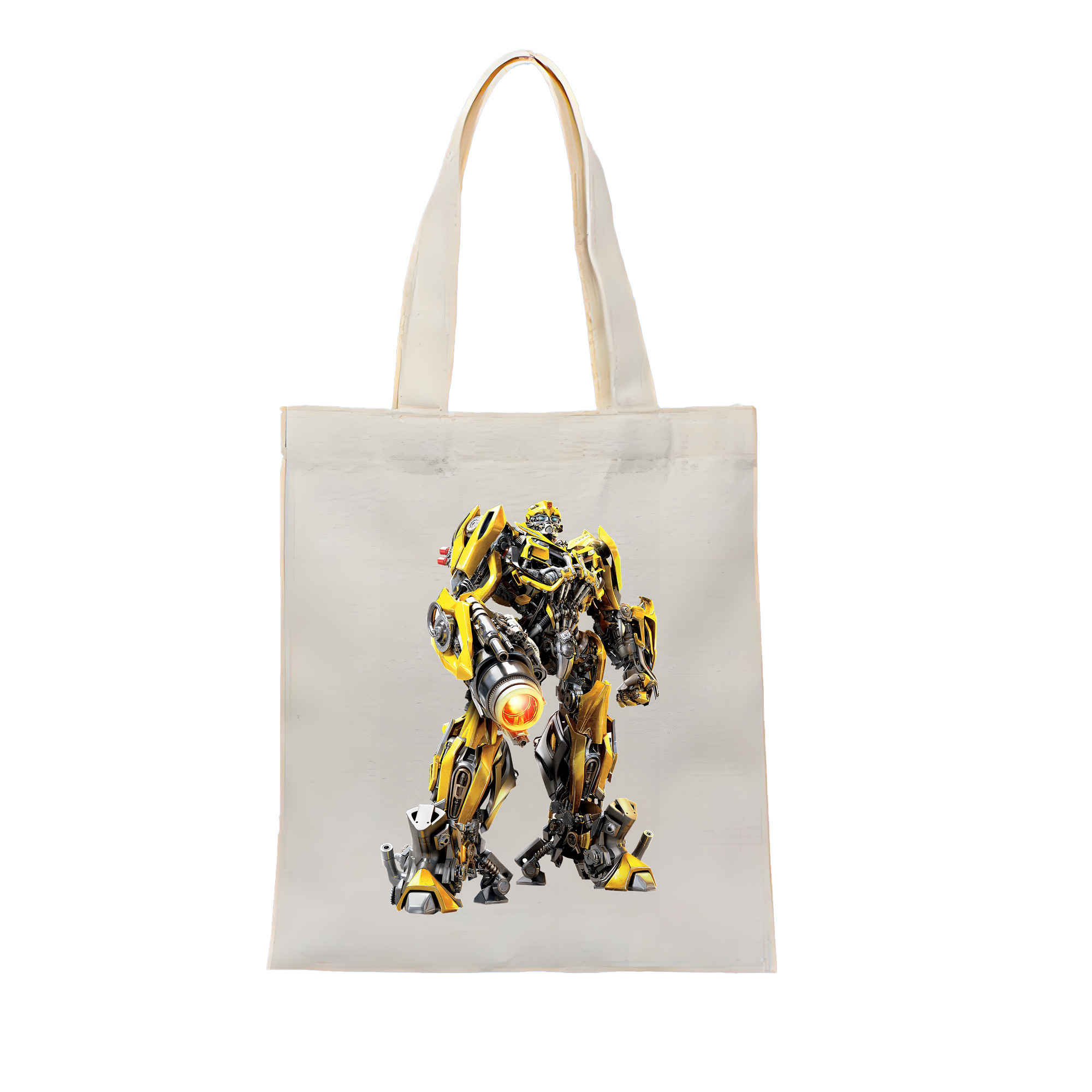 （画像用） Transformers トランスフォーマー 縦型キャンバス生地手提げバッグ　トートバッグ