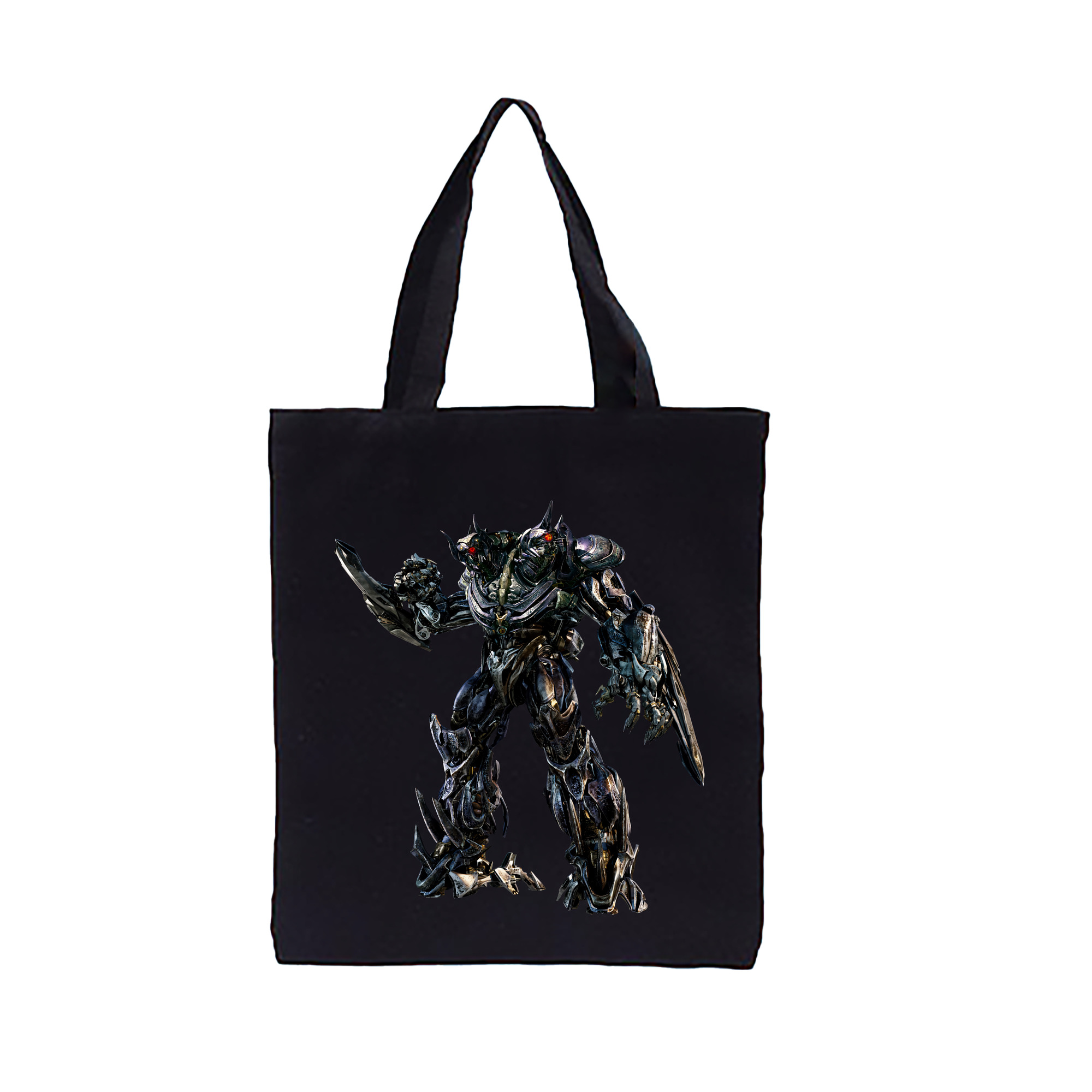 （画像用） Transformers トランスフォーマー 縦型キャンバス生地手提げバッグ　トートバッグ