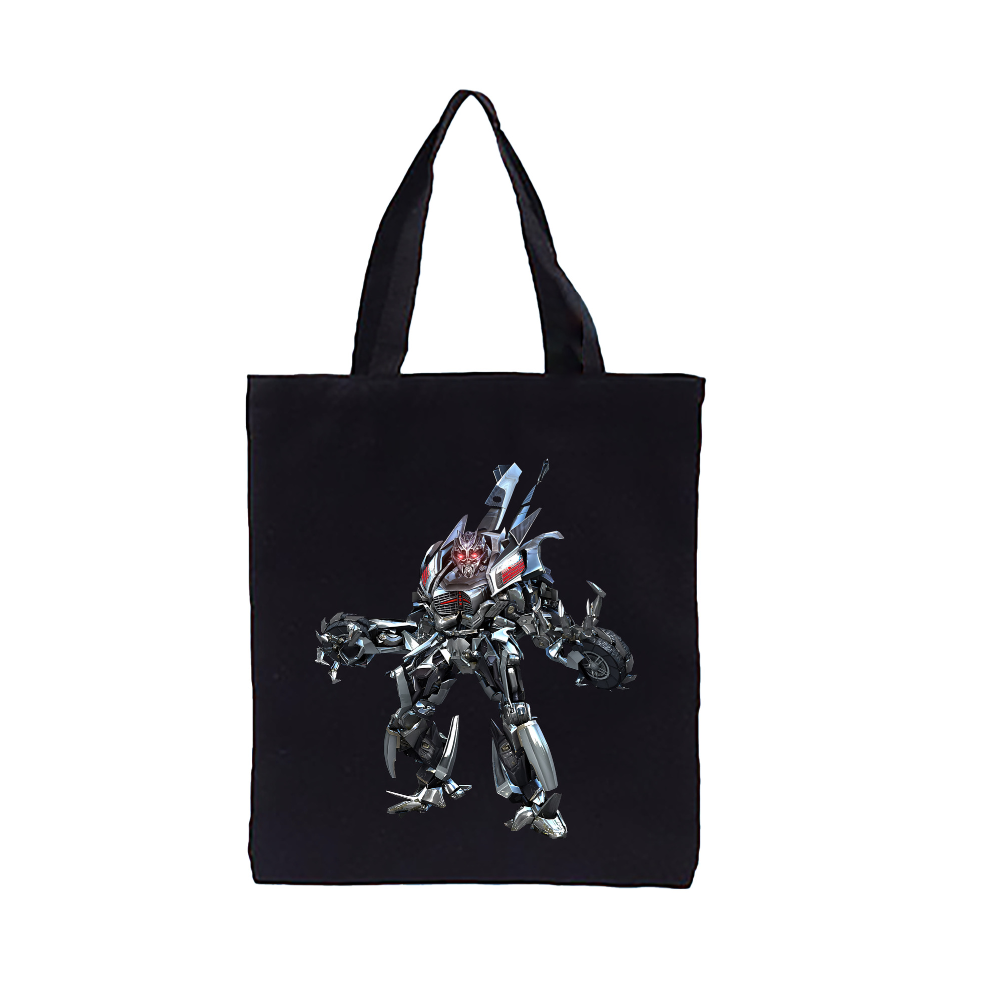 （画像用） Transformers トランスフォーマー 縦型キャンバス生地手提げバッグ　トートバッグ