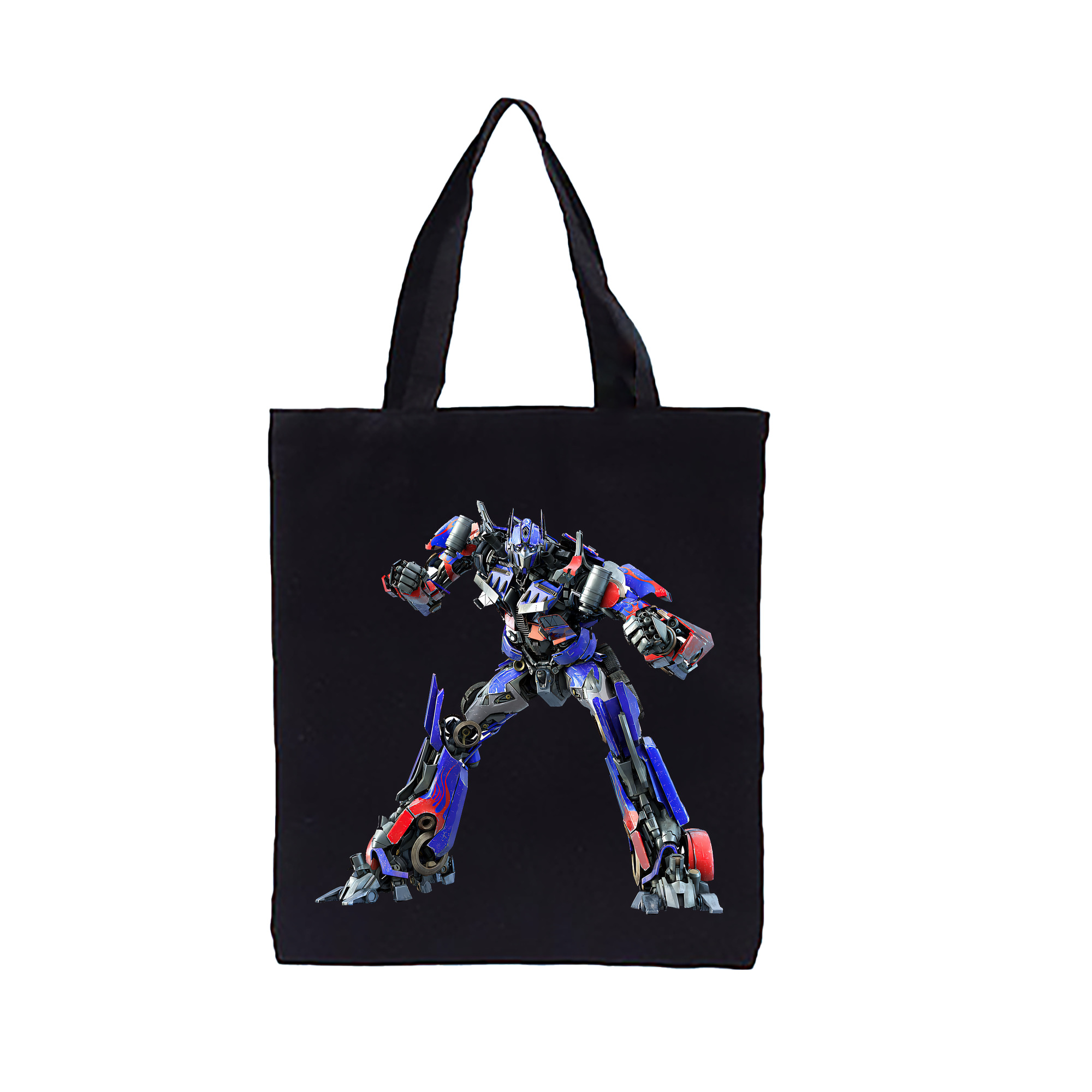 （画像用） Transformers トランスフォーマー 縦型キャンバス生地手提げバッグ　トートバッグ