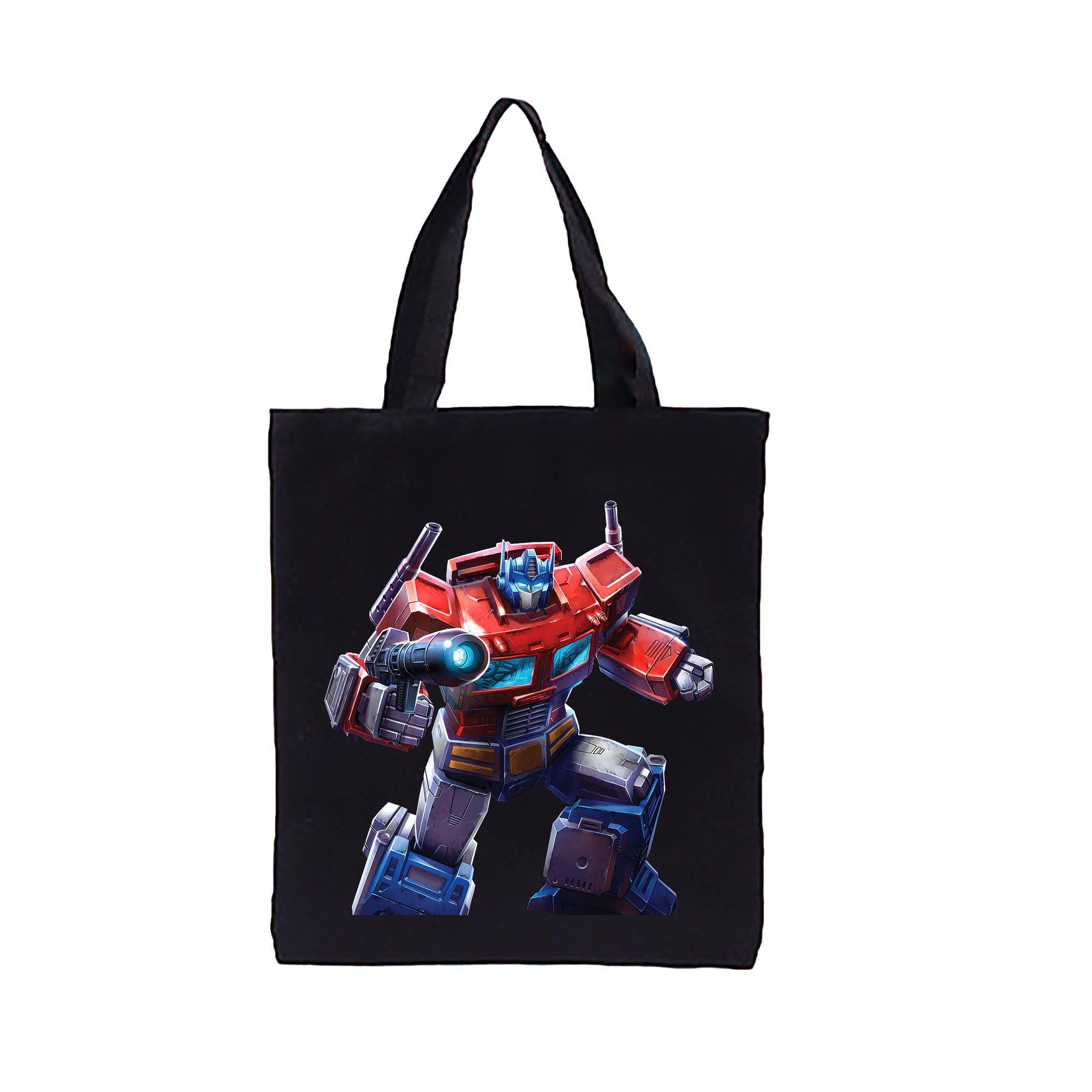（画像用） Transformers トランスフォーマー 縦型キャンバス生地手提げバッグ　トートバッグ
