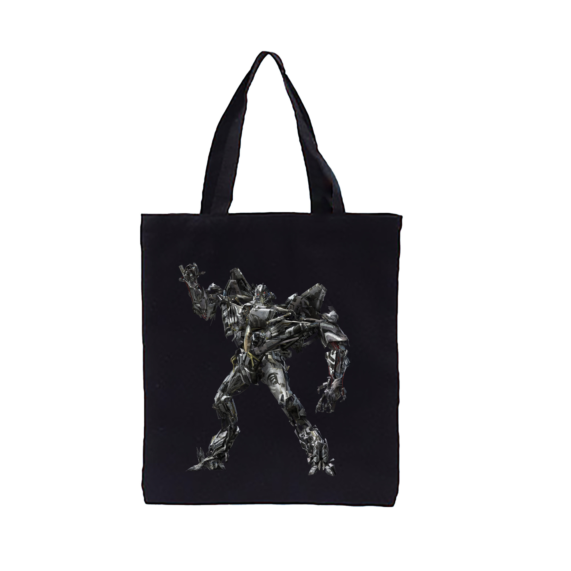 （画像用） Transformers トランスフォーマー 縦型キャンバス生地手提げバッグ　トートバッグ