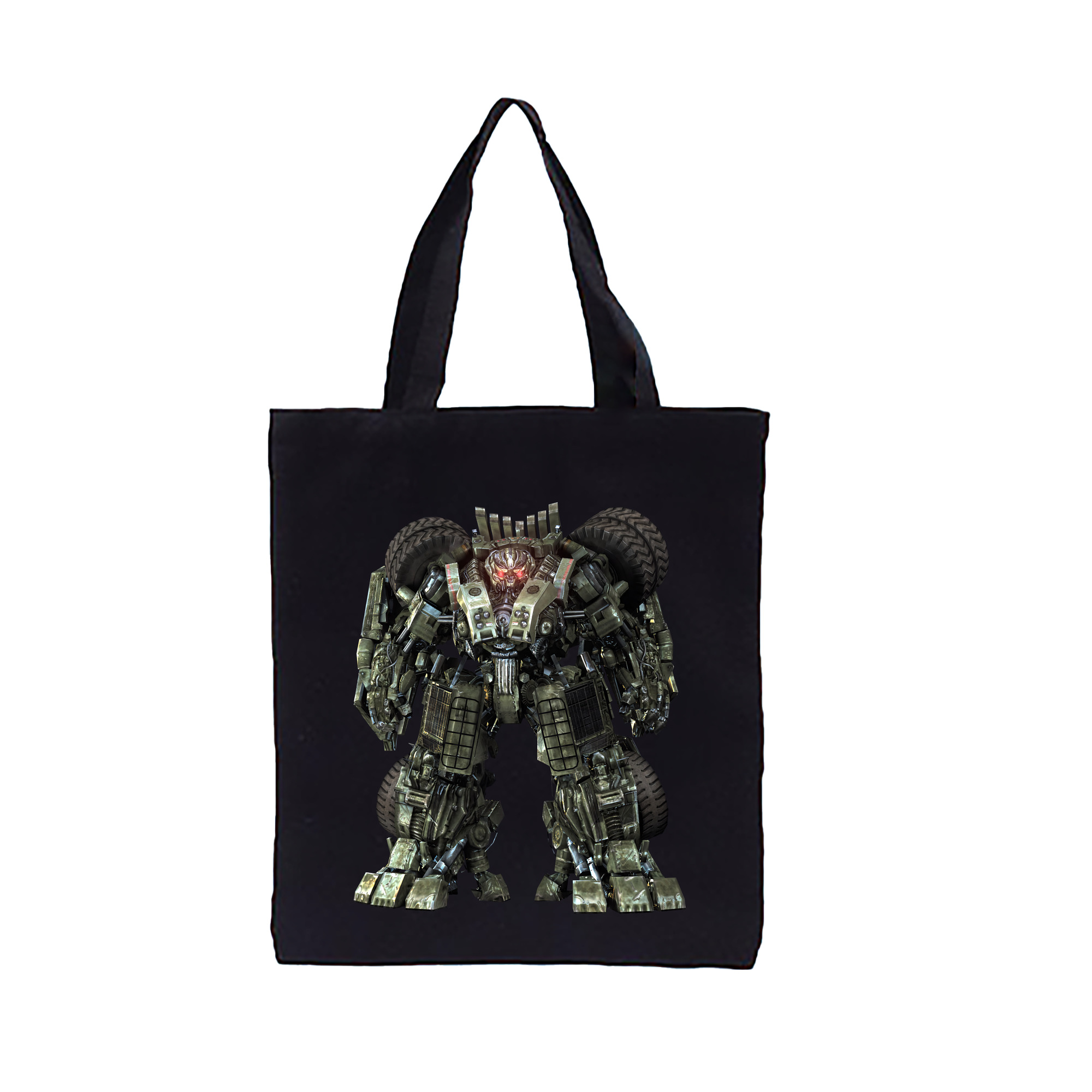 （画像用） Transformers トランスフォーマー 縦型キャンバス生地手提げバッグ　トートバッグ