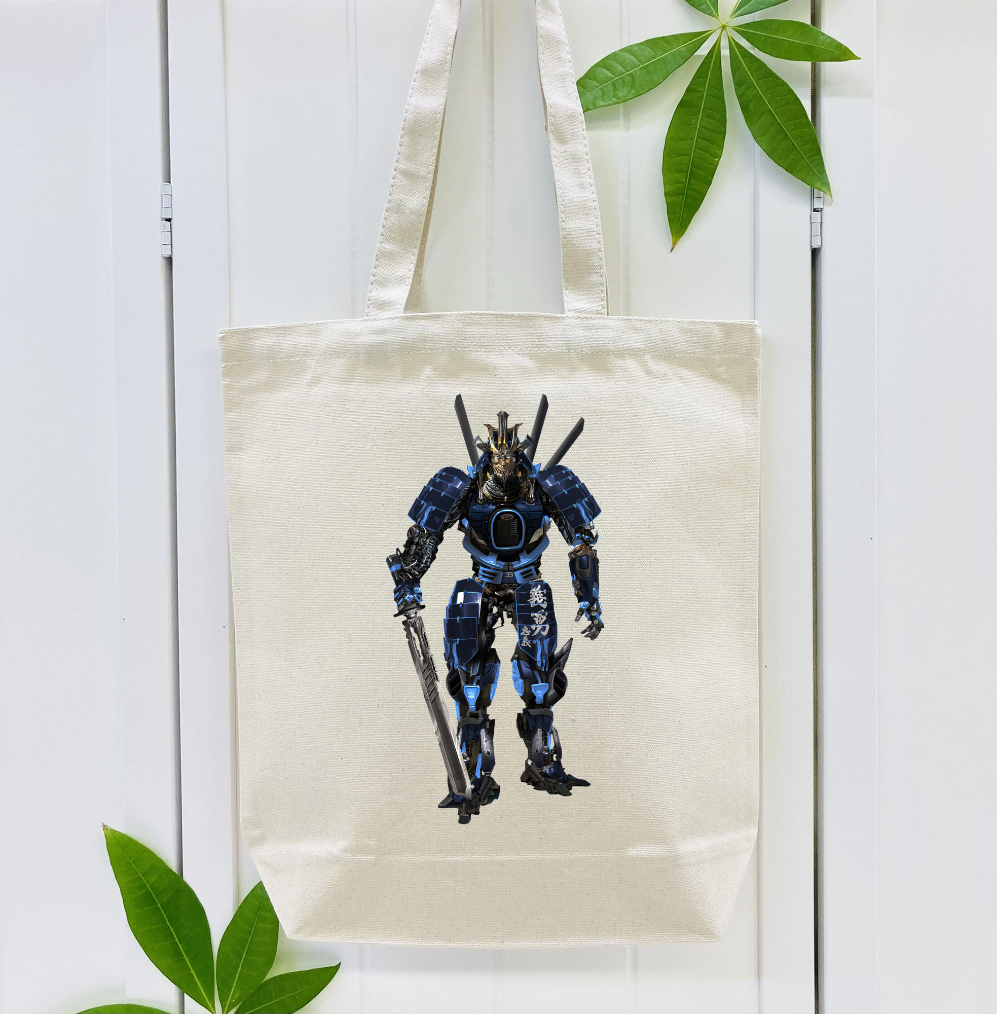 Transformers トランスフォーマー 縦型キャンバス生地手提げバッグ　トートバッグ