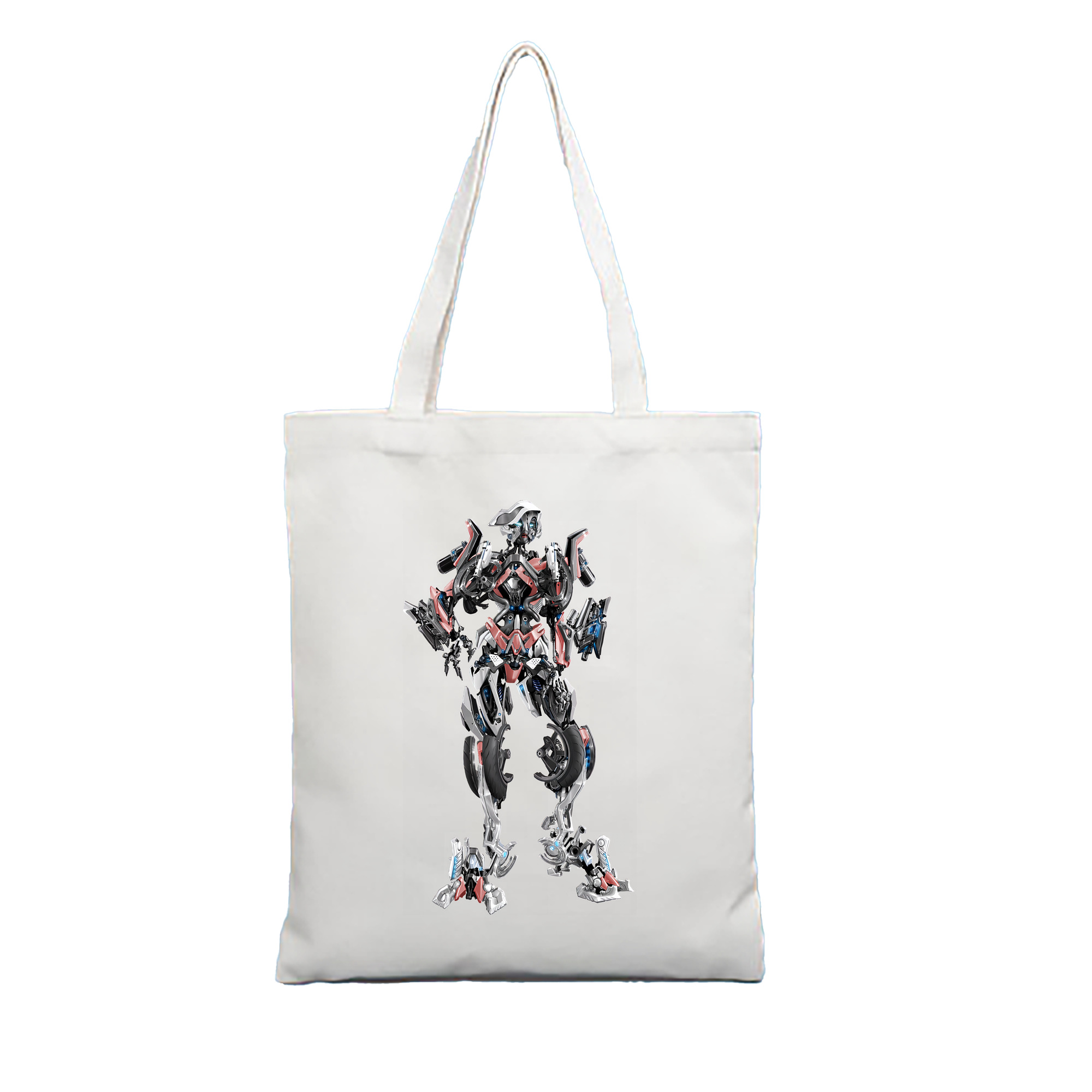 （画像用） Transformers トランスフォーマー 縦型キャンバス生地手提げバッグ　トートバッグ