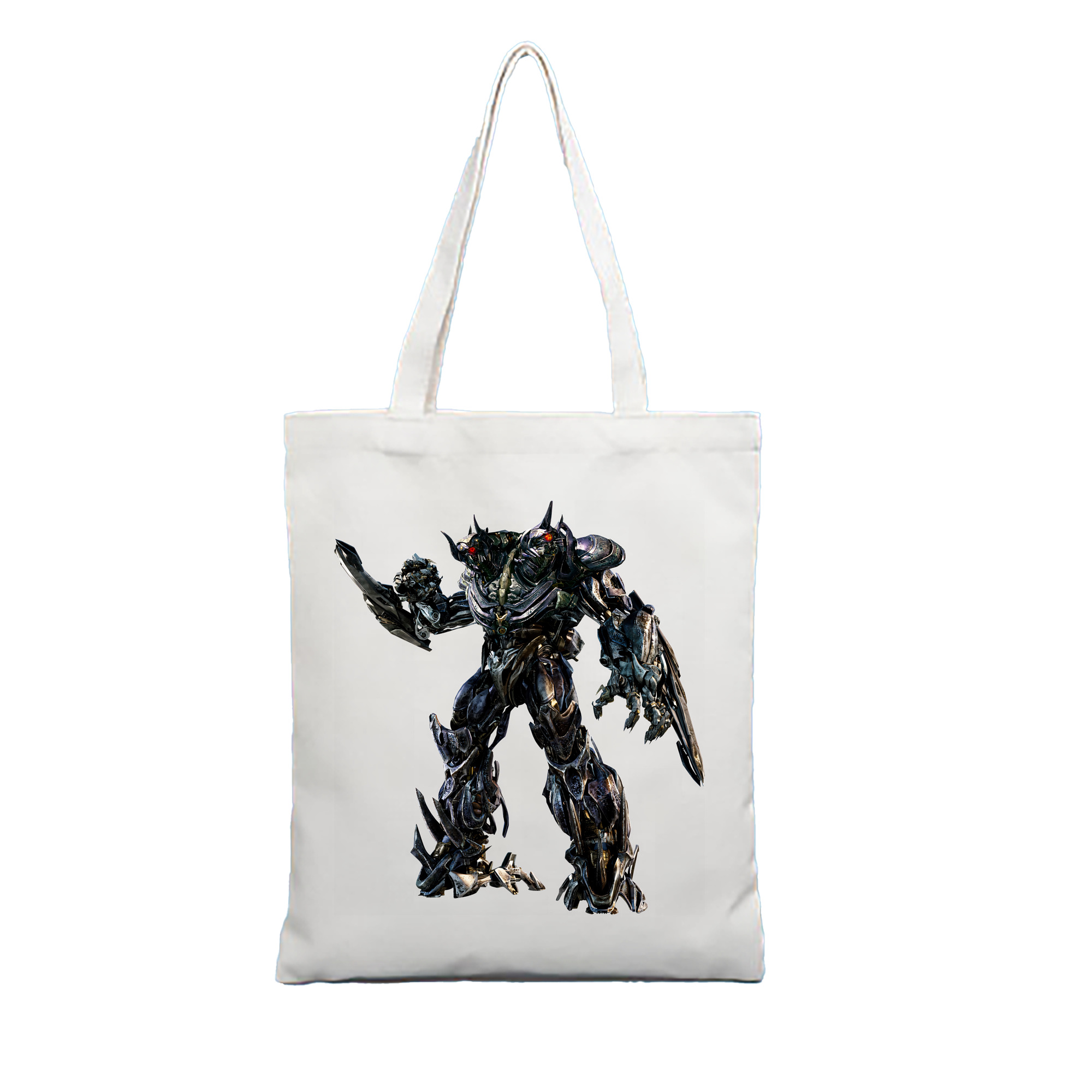 （画像用） Transformers トランスフォーマー 縦型キャンバス生地手提げバッグ　トートバッグ