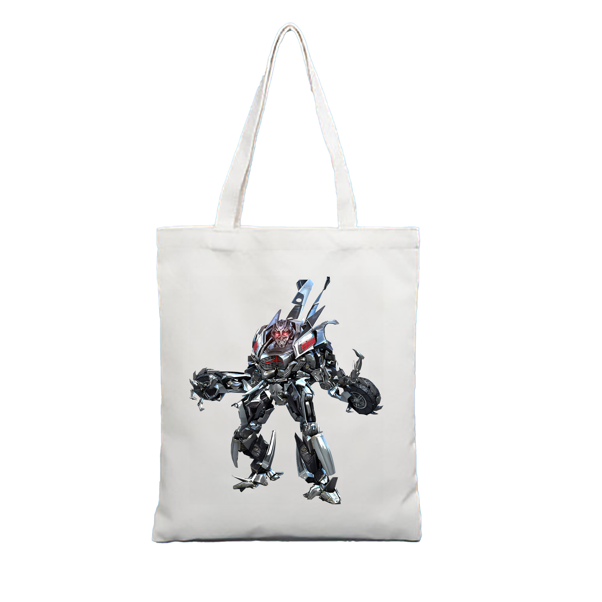 （画像用） Transformers トランスフォーマー 縦型キャンバス生地手提げバッグ　トートバッグ