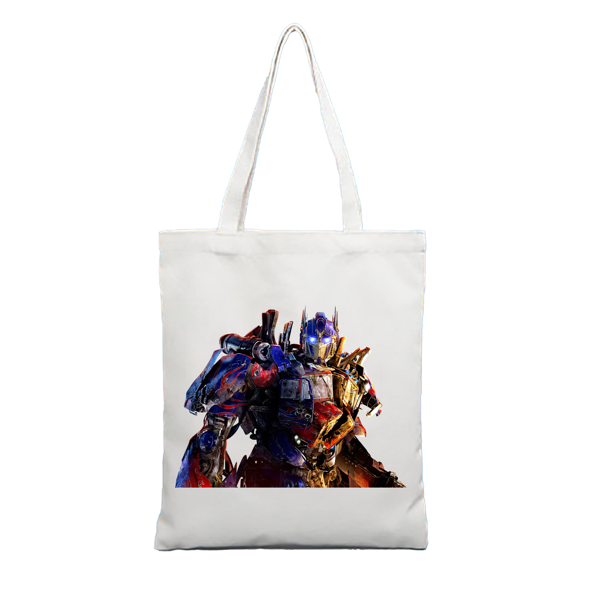 （画像用） Transformers トランスフォーマー 縦型キャンバス生地手提げバッグ　トートバッグ