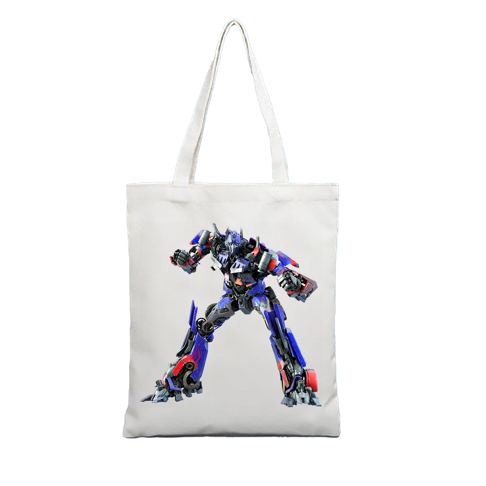 （画像用） Transformers トランスフォーマー 縦型キャンバス生地手提げバッグ　トートバッグ