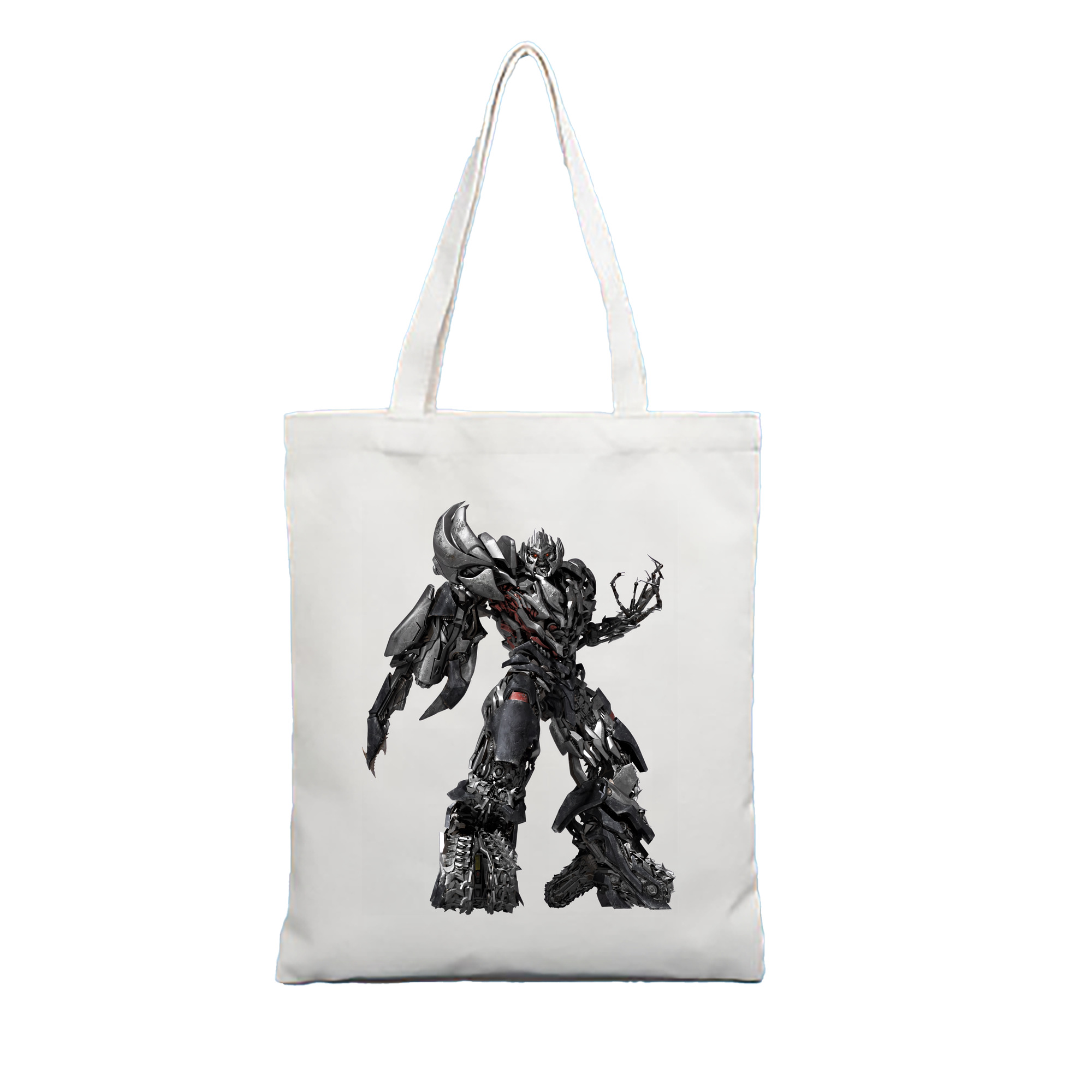 （画像用） Transformers トランスフォーマー 縦型キャンバス生地手提げバッグ　トートバッグ