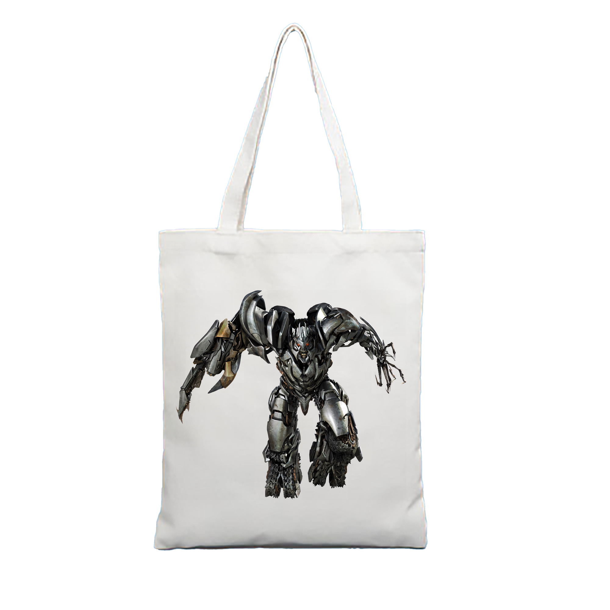 （画像用） Transformers トランスフォーマー 縦型キャンバス生地手提げバッグ　トートバッグ