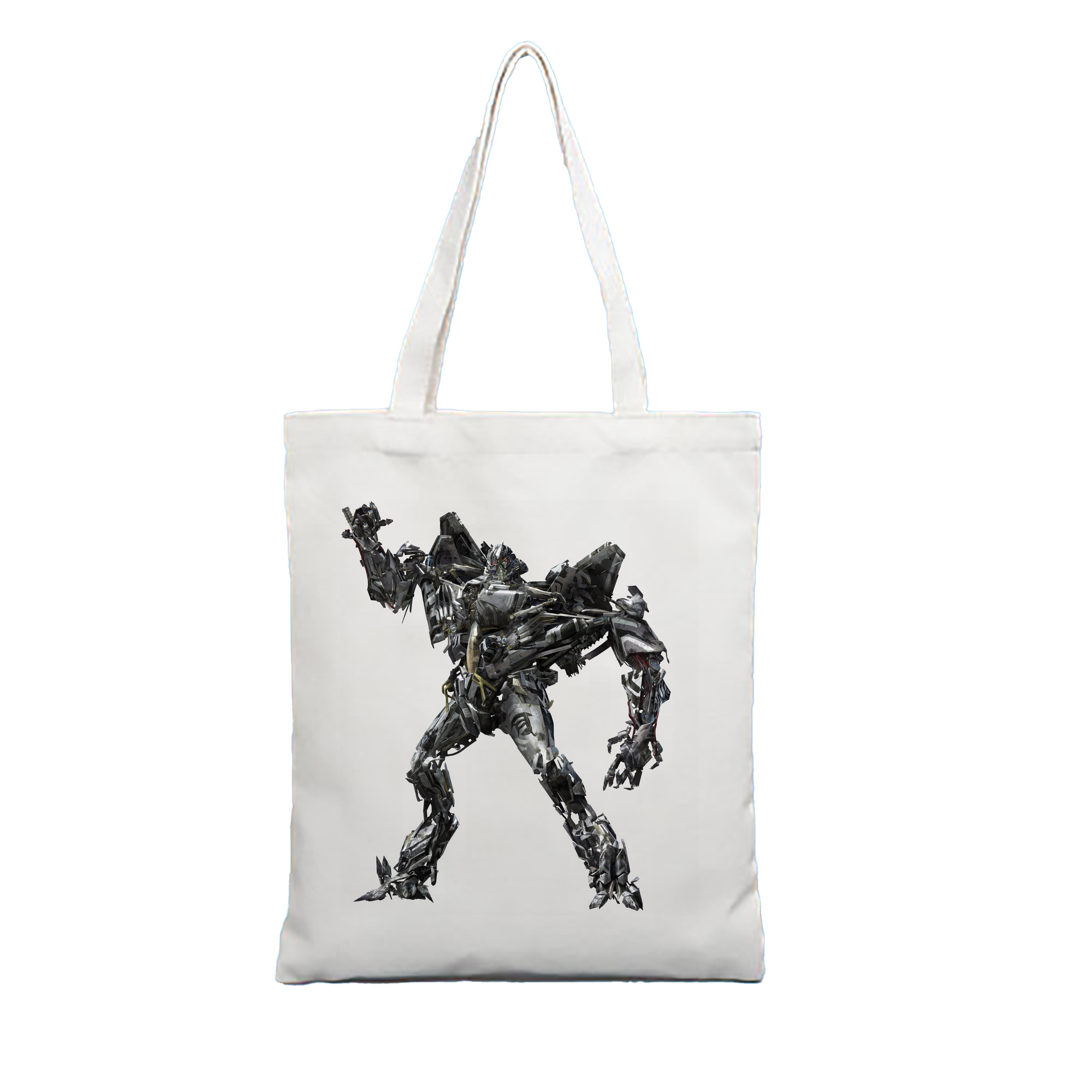 （画像用） Transformers トランスフォーマー 縦型キャンバス生地手提げバッグ　トートバッグ