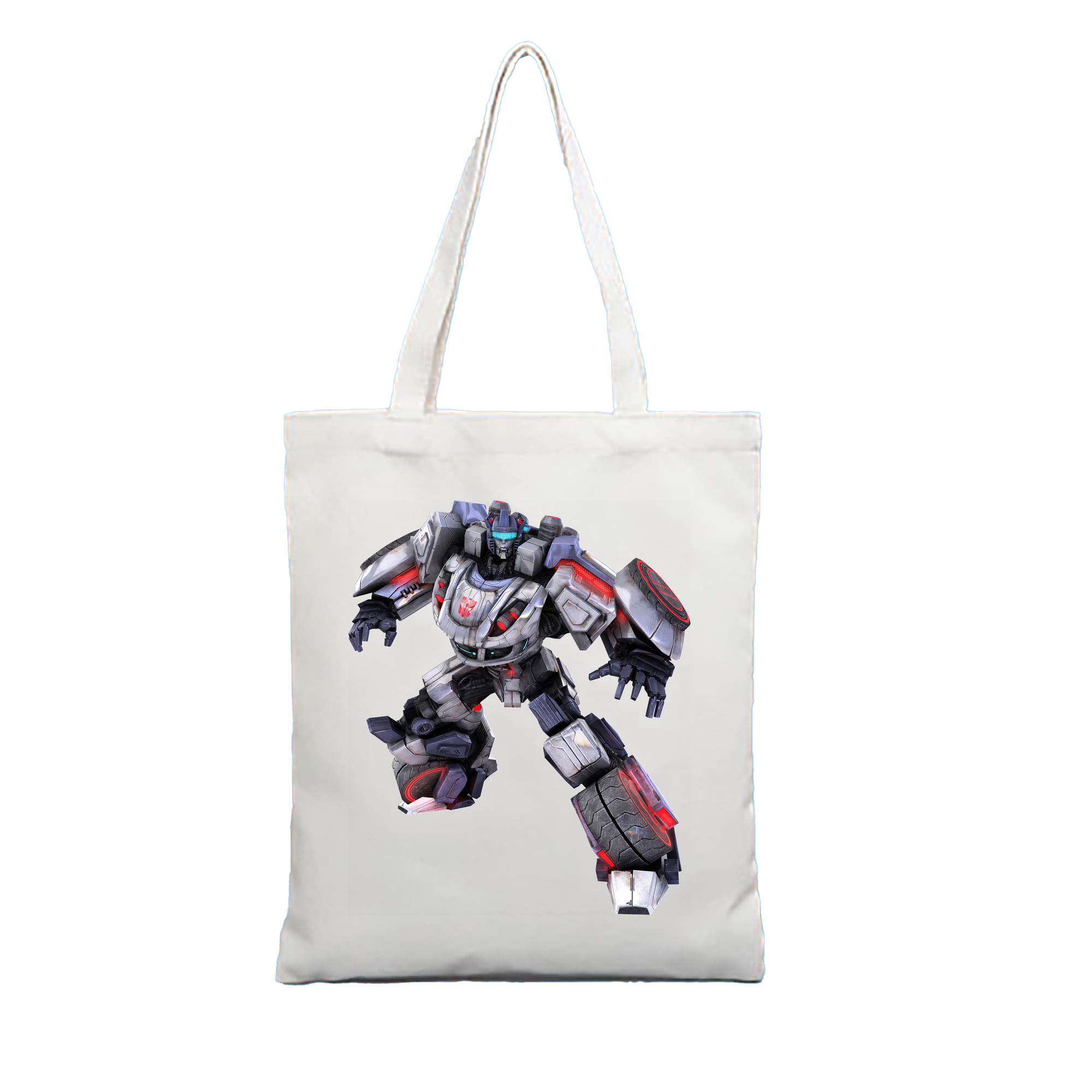 （画像用） Transformers トランスフォーマー 縦型キャンバス生地手提げバッグ　トートバッグ