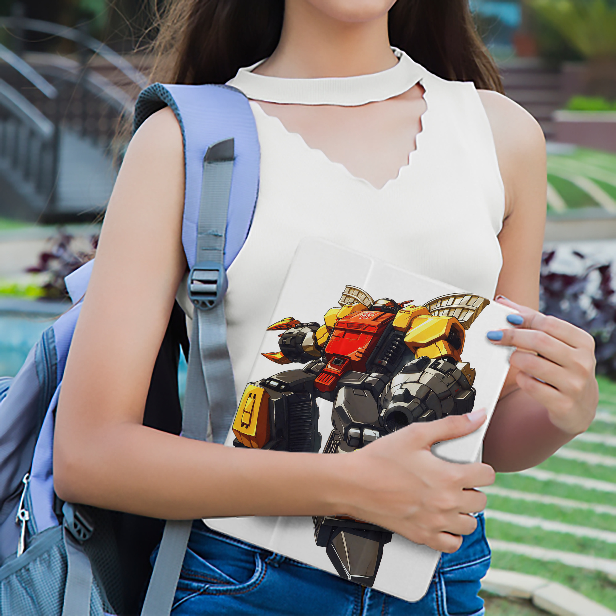 Transformers トランスフォーマー IPad ケース ペン収納付き 三つ折りスタンド PUレザー×シリコン 対応機種9.5/10.5/10.9インチ