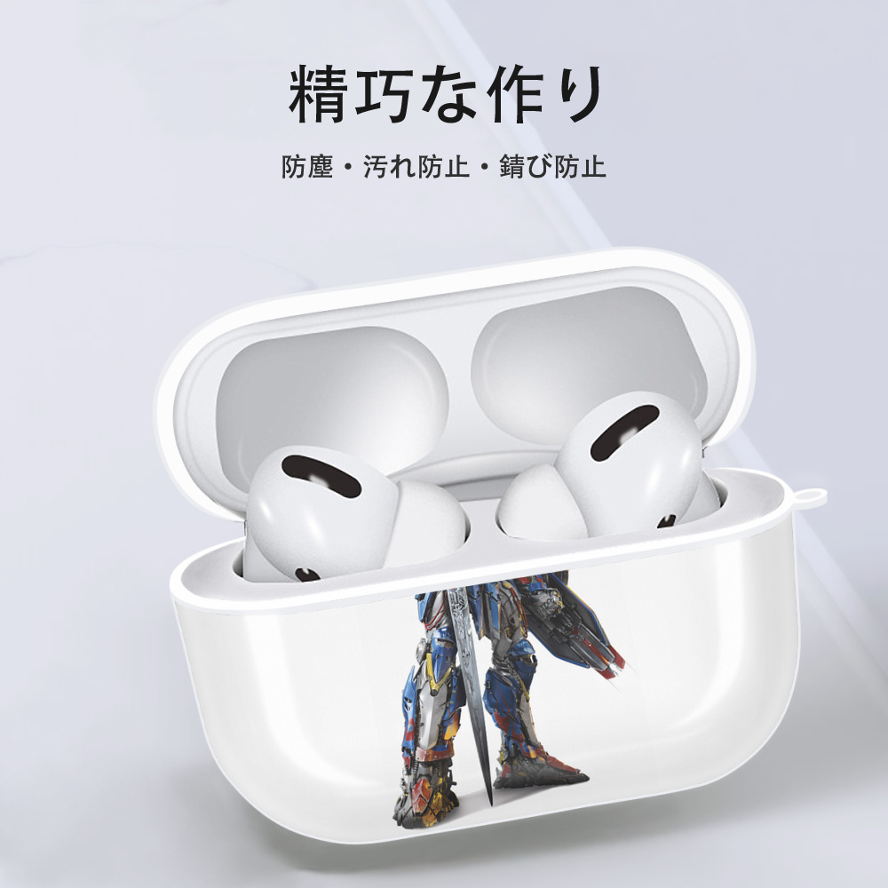 Transformers トランスフォーマー 【AirPods Pro用】ハードシェル保護ケース 耐衝撃・防指紋・カラビナ付き商品仕様