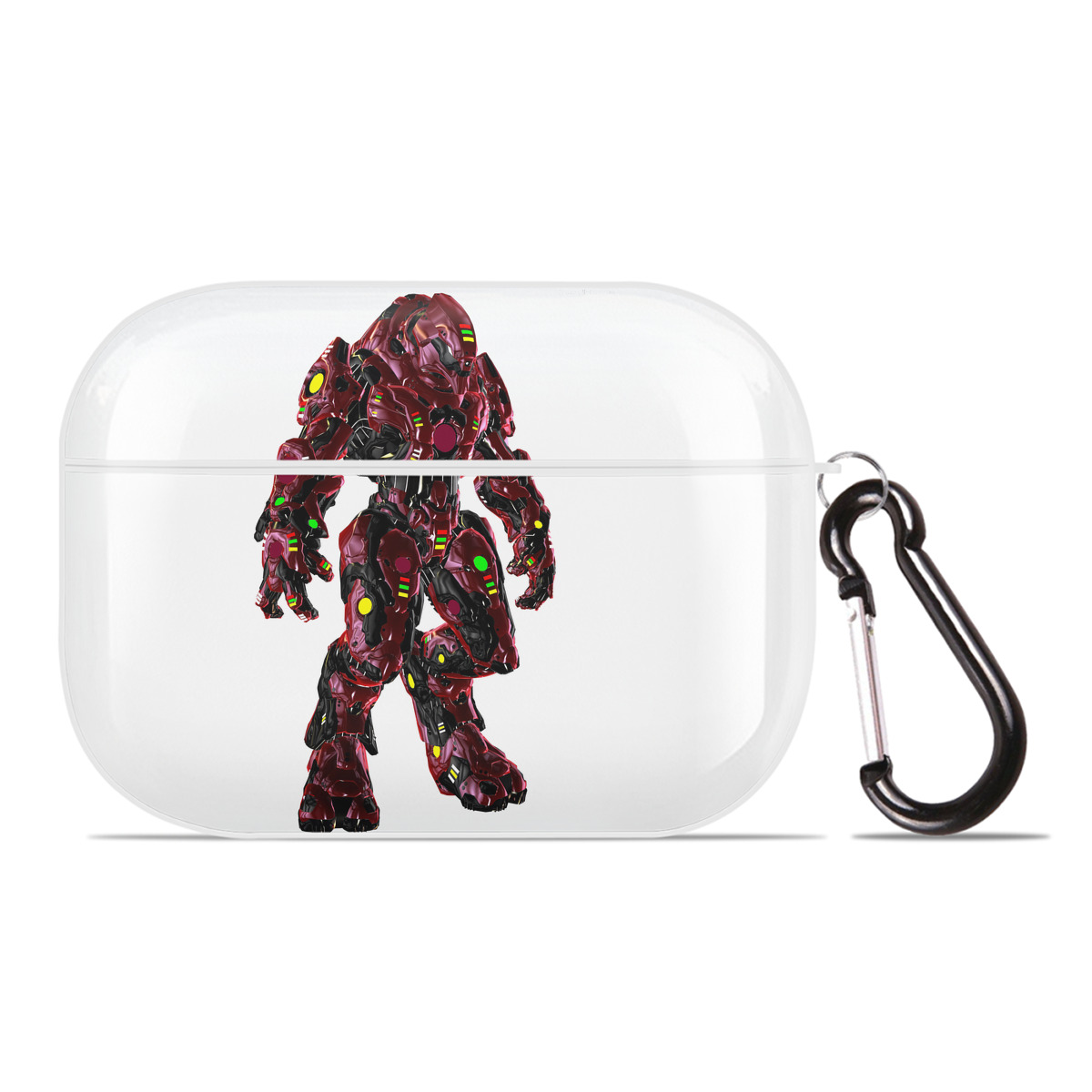 （画像用） Transformers トランスフォーマー 【AirPods Pro用】ハードシェル保護ケース 耐衝撃・防指紋・カラビナ付き商品仕様