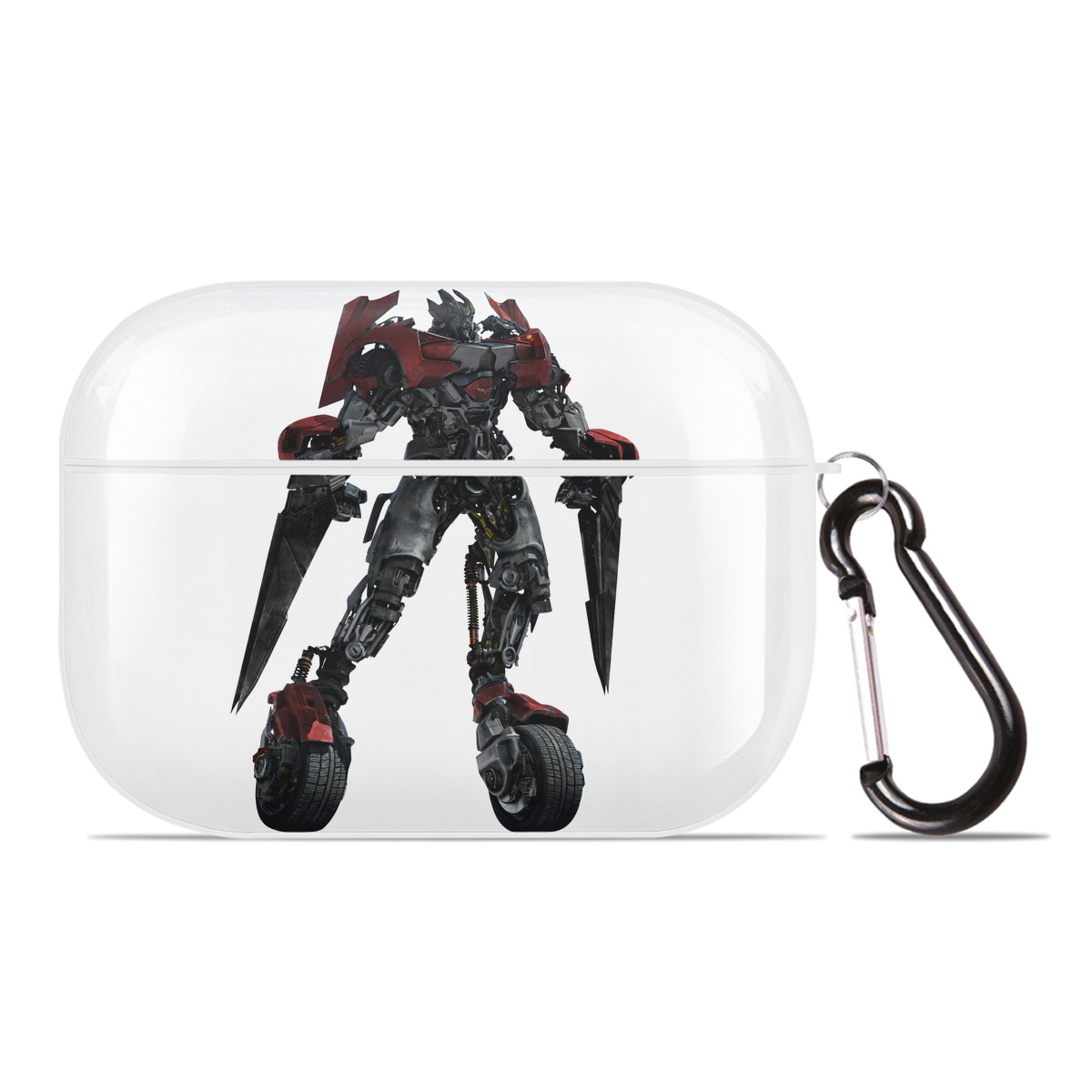 （画像用） Transformers トランスフォーマー 【AirPods Pro用】ハードシェル保護ケース 耐衝撃・防指紋・カラビナ付き商品仕様