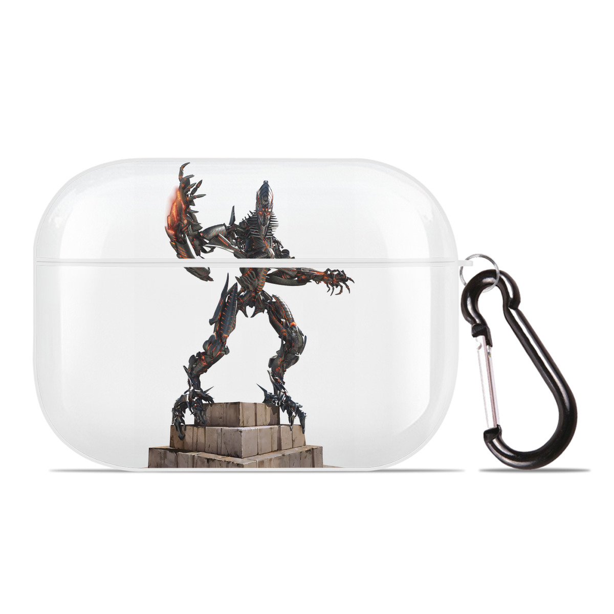 （画像用） Transformers トランスフォーマー 【AirPods Pro用】ハードシェル保護ケース 耐衝撃・防指紋・カラビナ付き商品仕様