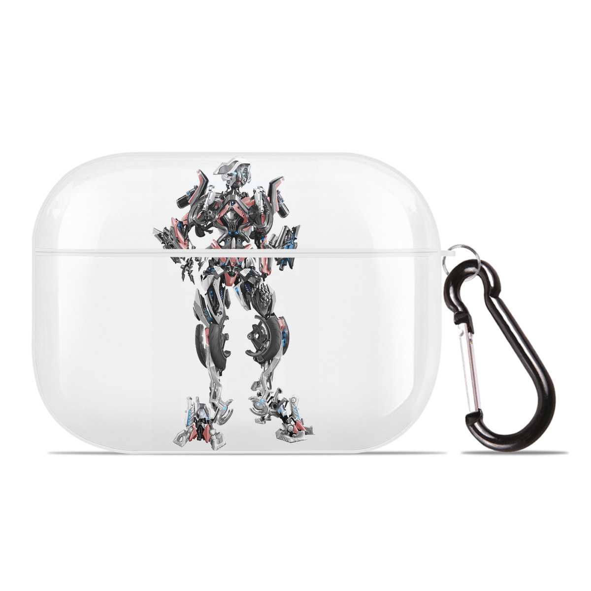 （画像用） Transformers トランスフォーマー 【AirPods Pro用】ハードシェル保護ケース 耐衝撃・防指紋・カラビナ付き商品仕様