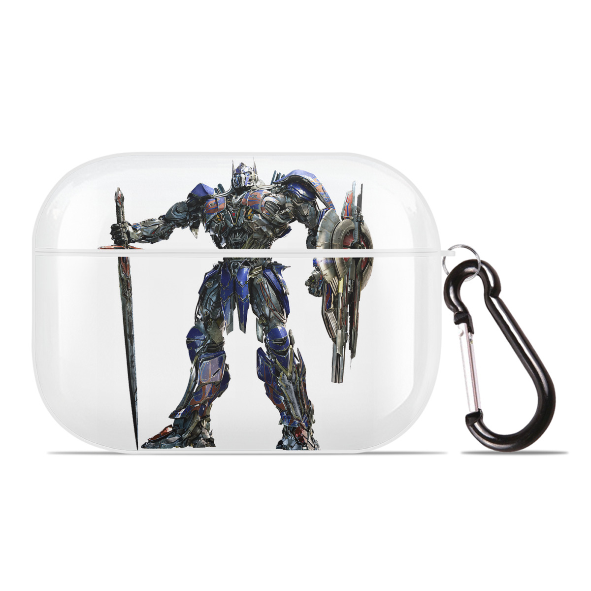 （画像用） Transformers トランスフォーマー 【AirPods Pro用】ハードシェル保護ケース 耐衝撃・防指紋・カラビナ付き商品仕様