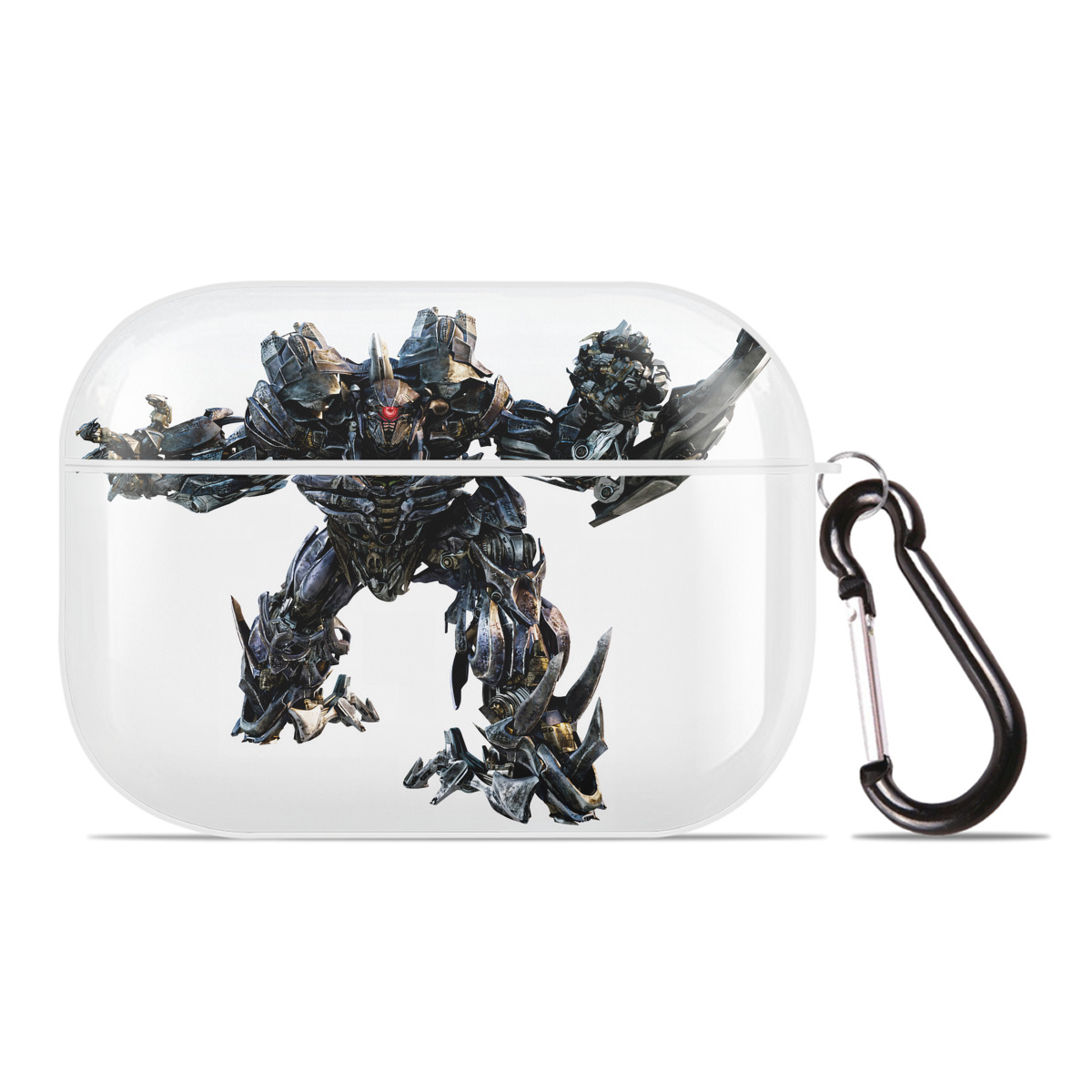 （画像用） Transformers トランスフォーマー 【AirPods Pro用】ハードシェル保護ケース 耐衝撃・防指紋・カラビナ付き商品仕様