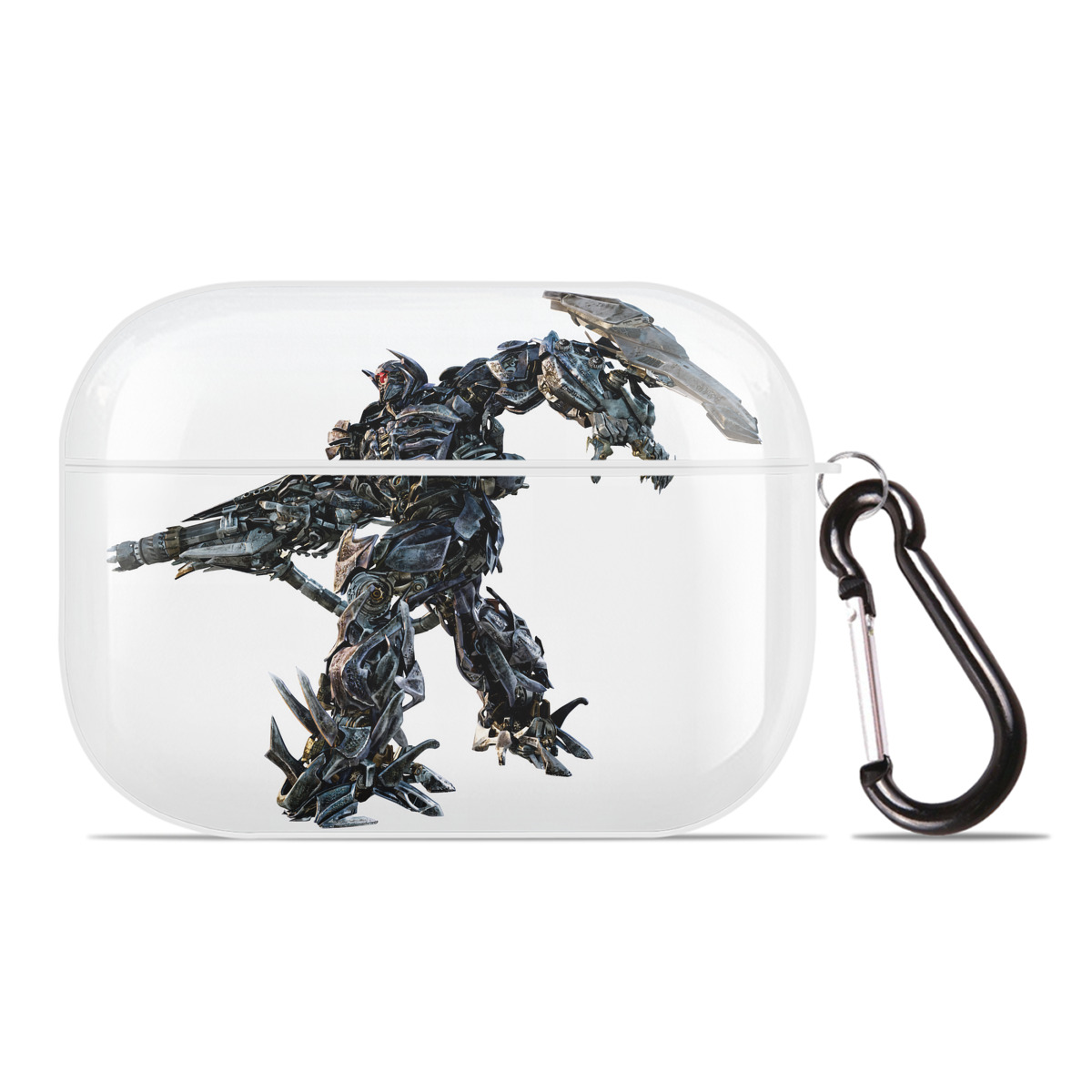 （画像用） Transformers トランスフォーマー 【AirPods Pro用】ハードシェル保護ケース 耐衝撃・防指紋・カラビナ付き商品仕様